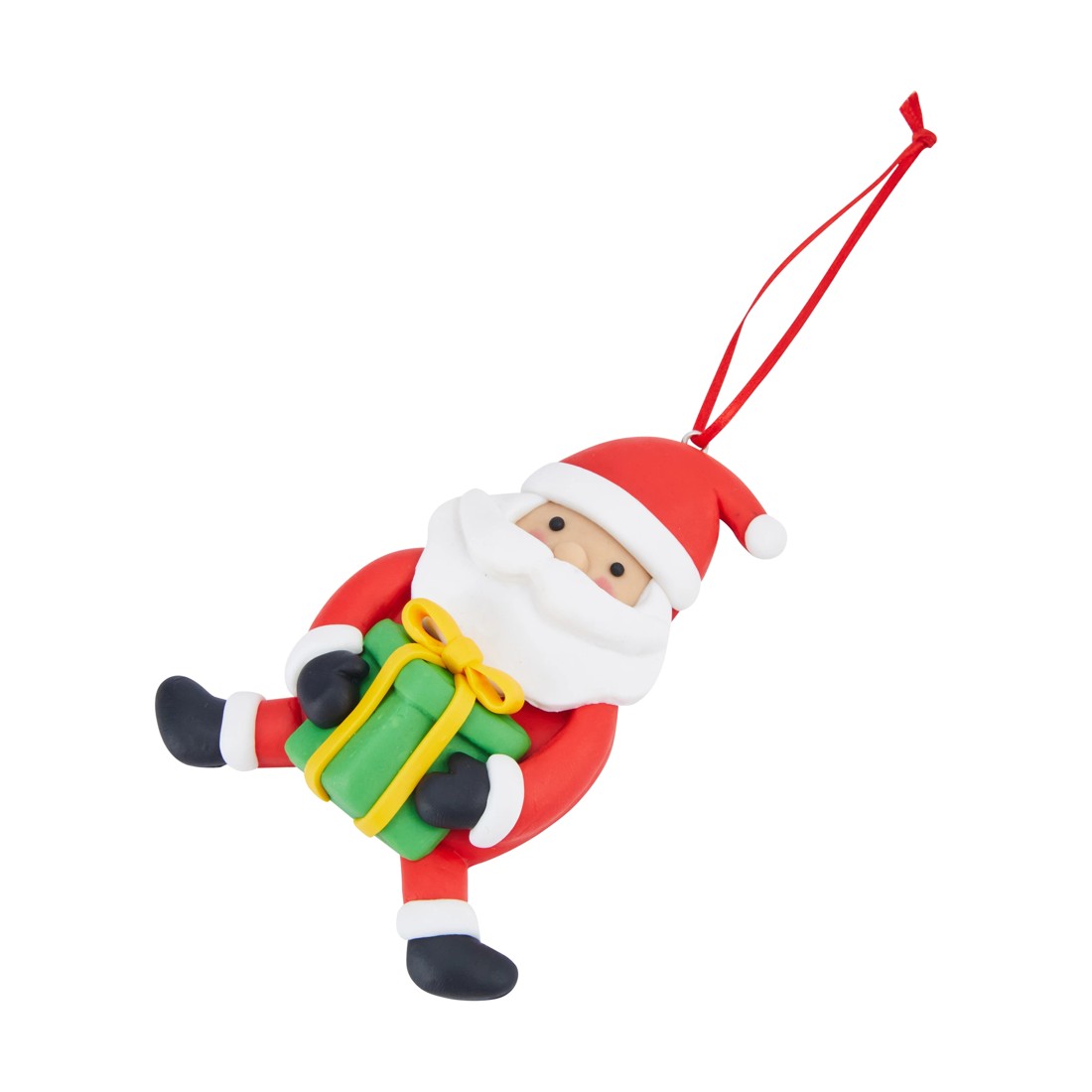 3 Hand Crafted Santa Decoration - Assorted, 3 of 6