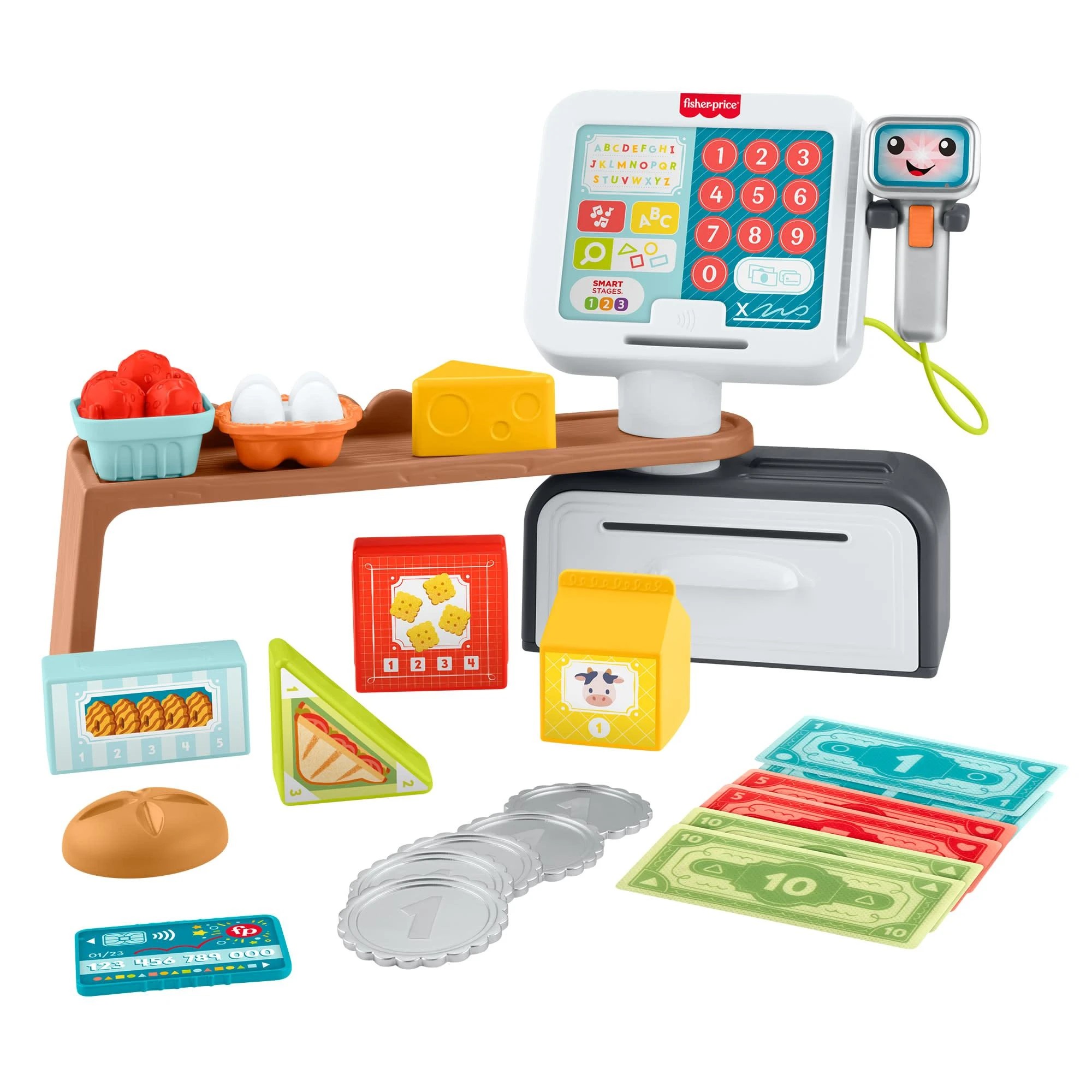 2 Fisher-Price Laugh & Learn Count & Shop Cash Register, 2 of 6