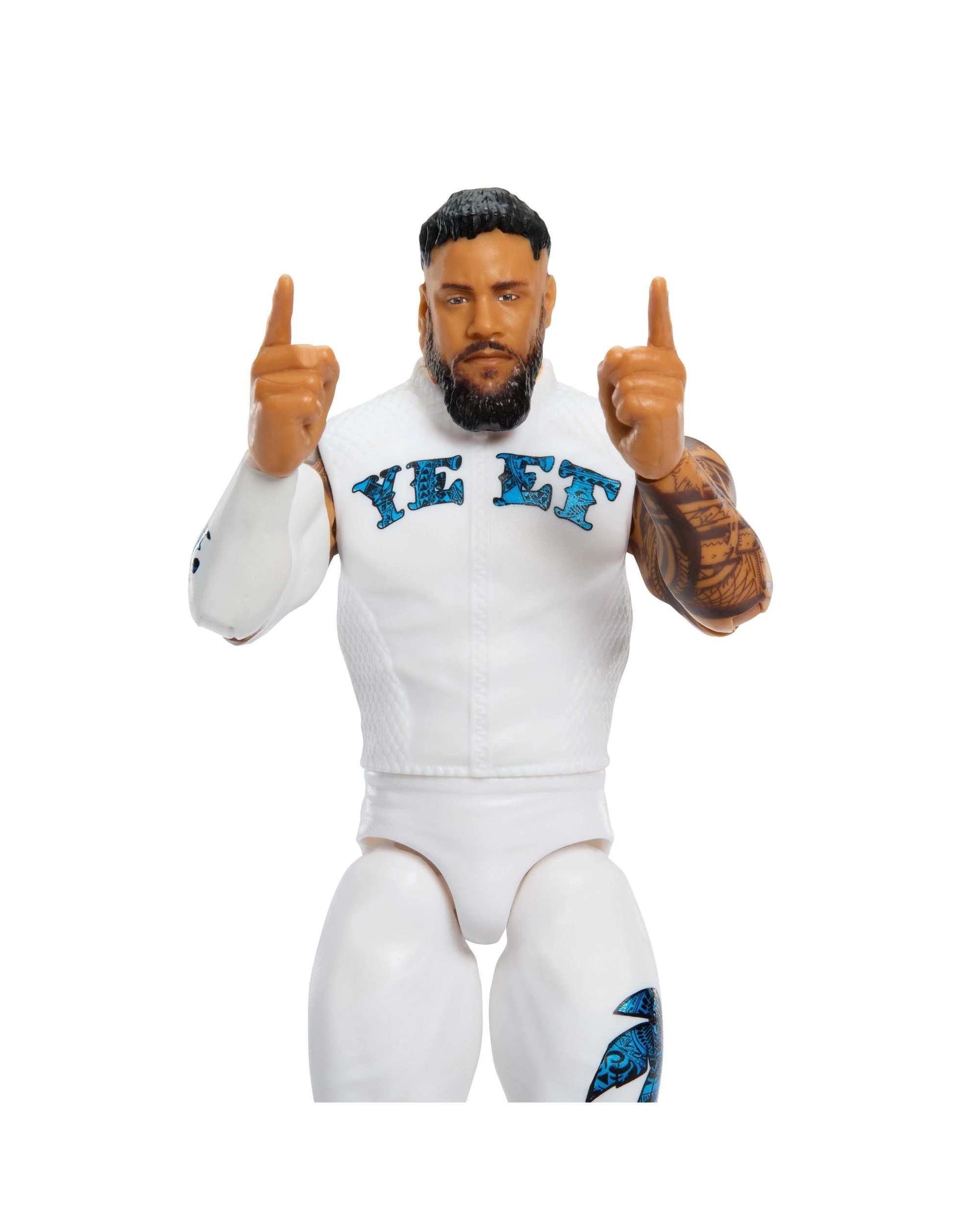 3 WWE Main Event Series Greatest Hits Jey Uso - White Outfit -  Action Figure, 3 of 5