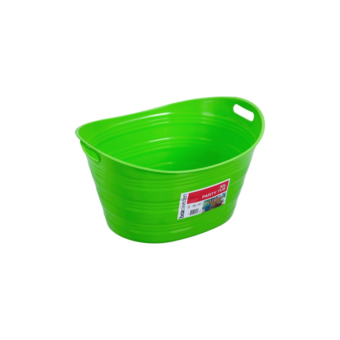 2 Boxsweden Party Tub 3PK 30 Litre Food Safe UV Resistant Plastic Container
 - multi, 2 of 9