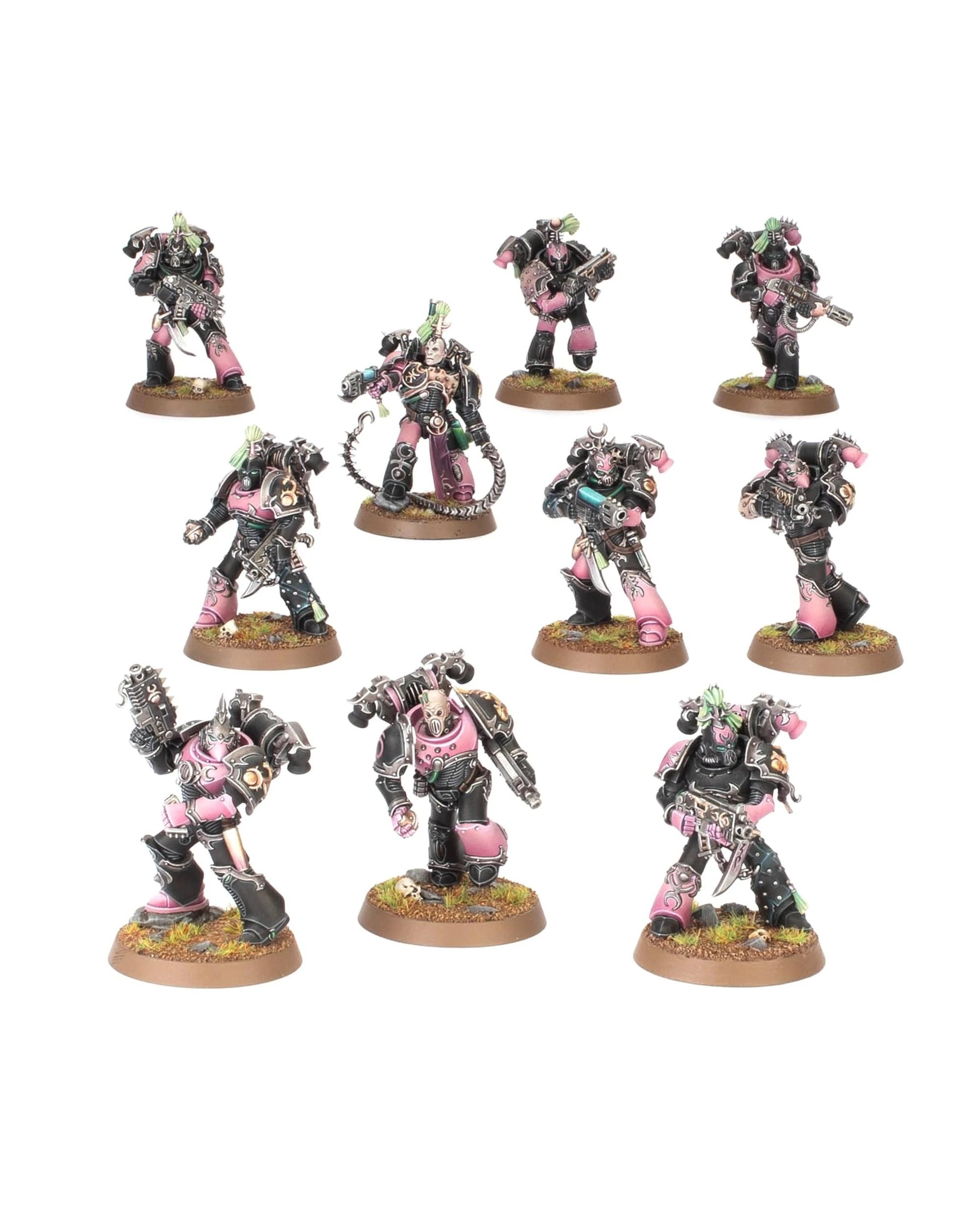 4 Warhammer: 40,000 Emperor's Children Battleforce: Lords of Excess, 4 of 10