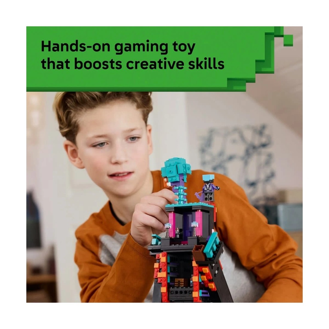 5 LEGO Minecraft The Enderman Tower 21279, 5 of 10