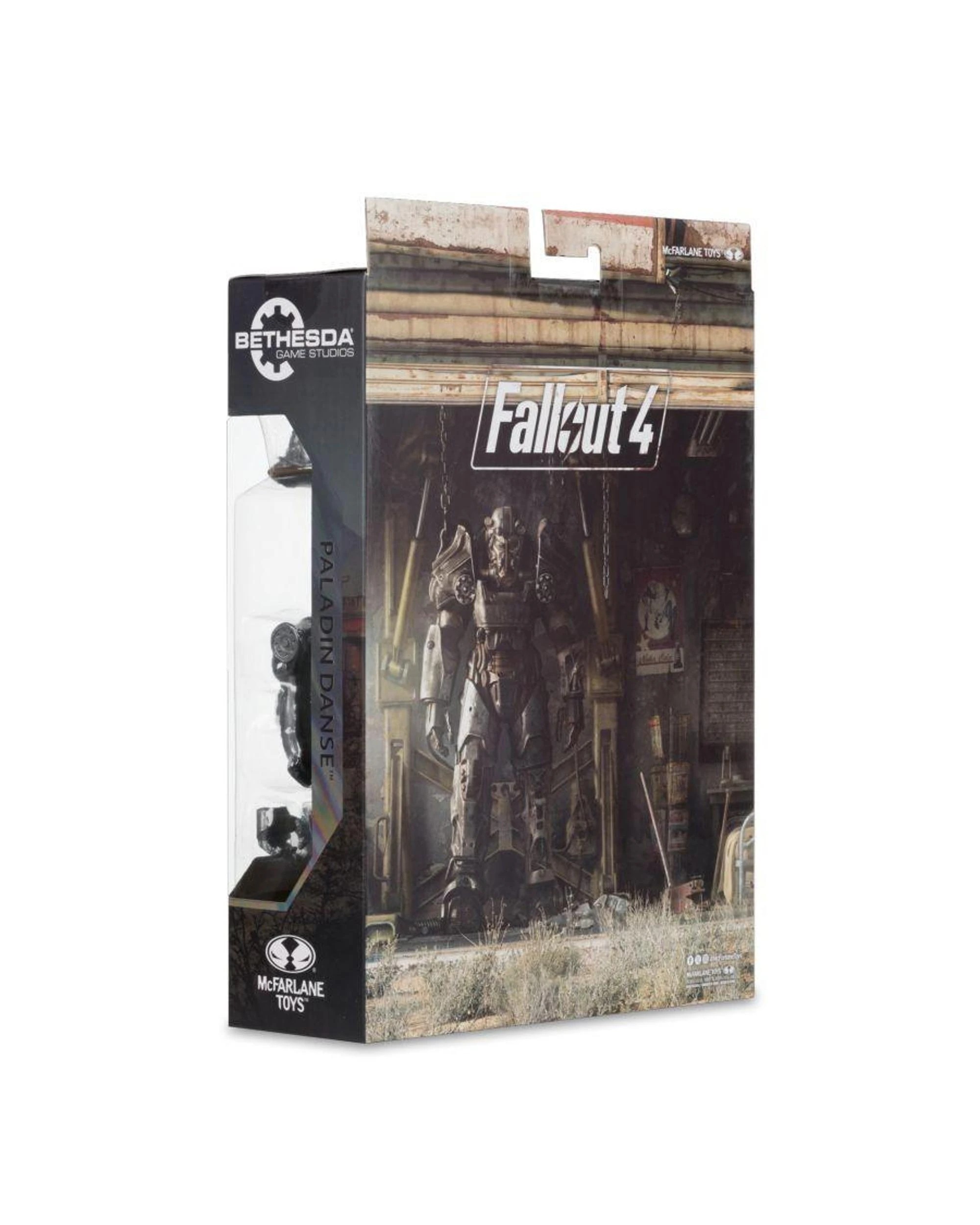9 McFarlane Fallout 4 Paladin Danse Gaming Edition 7 inch Figure, 9 of 9