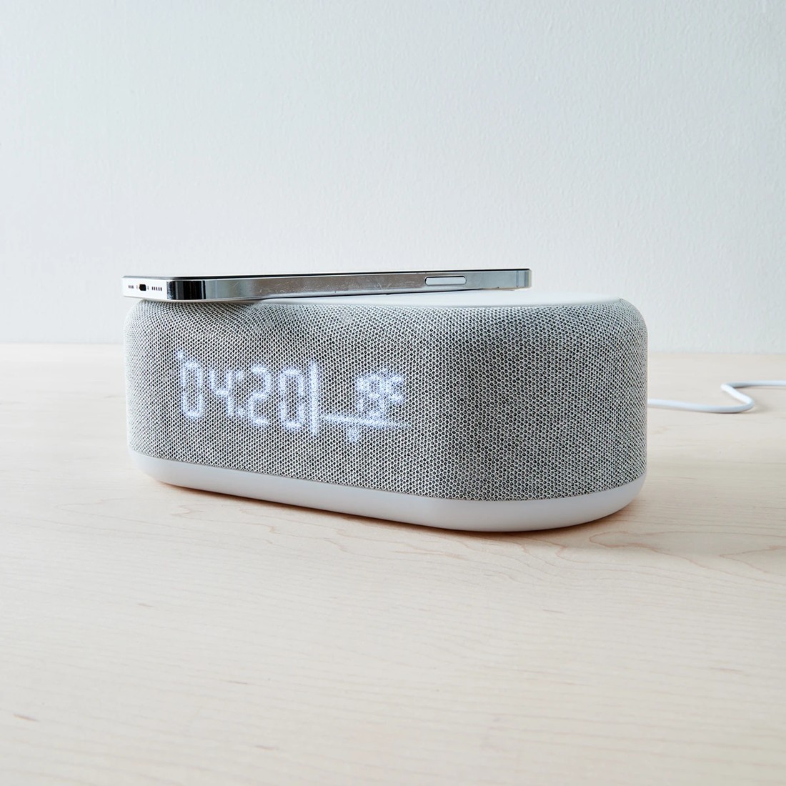 2 Alarm Clock with Wireless Charger, 2 of 10