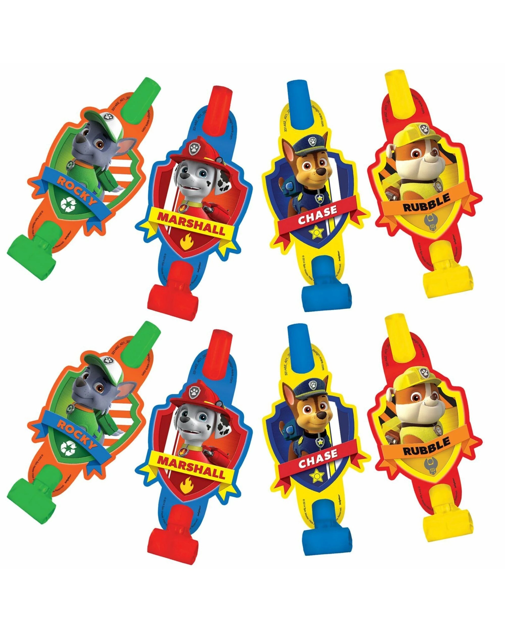 1 Paw Patrol PAW Patrol Party Blowers Pack of 8Multi - Multi, 1 of 1