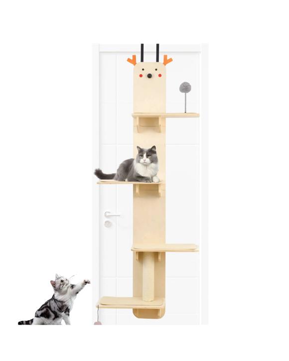 Advwin Door Mounted Cat Tree Cat Tower