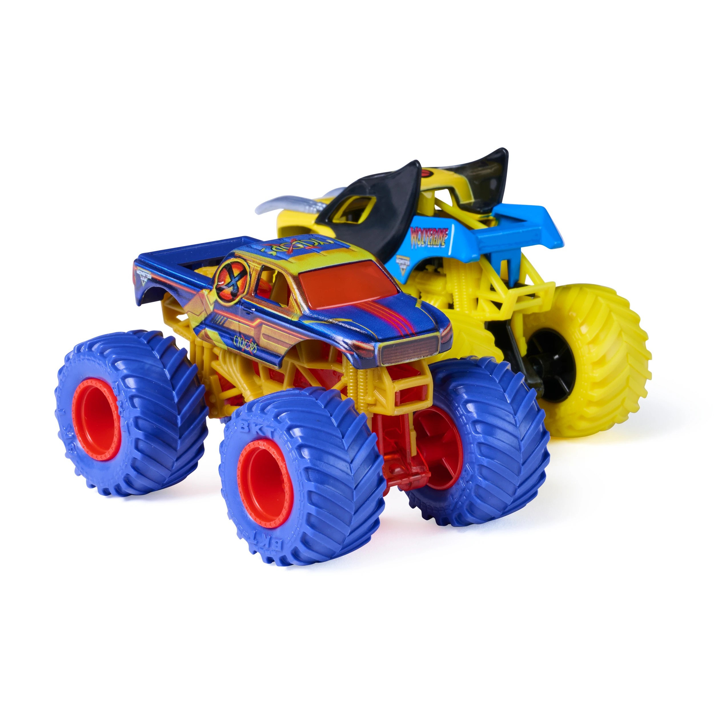 4 Monster Jam Marvel 1:64 Trucks 2 Pack - Assorted* - Multi, 4 of 7