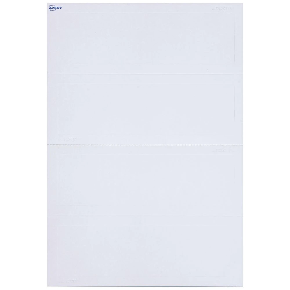 3 Avery Delegate Cards 50 Pack, 3 of 6