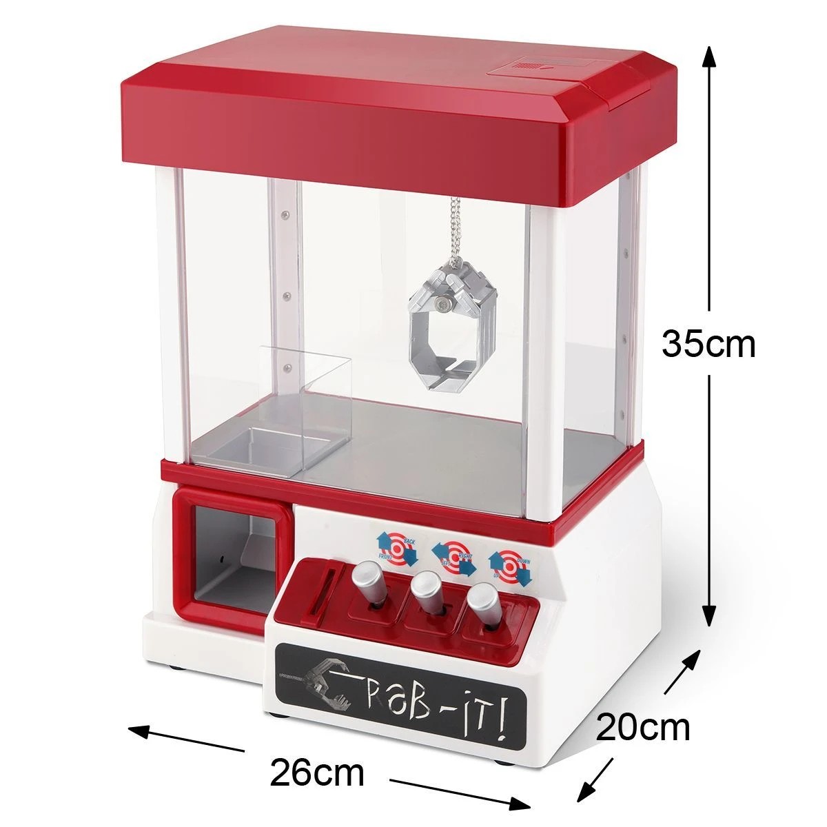 6 AUSWAY Carnival Kids Claw Machine Toy, 6 of 10