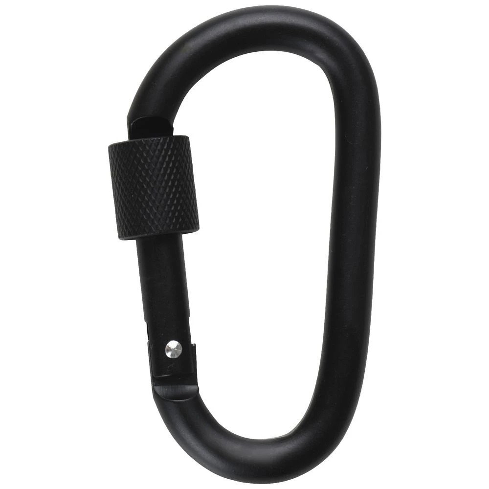 2 J.Burrows Twist Closure Carabiner Black, 2 of 4