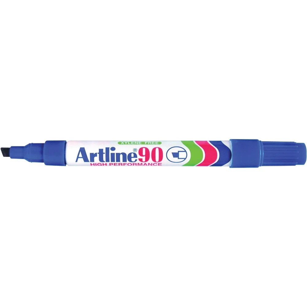 2 Artline 90 Permanent Marker Blue 12 Pack, 2 of 2