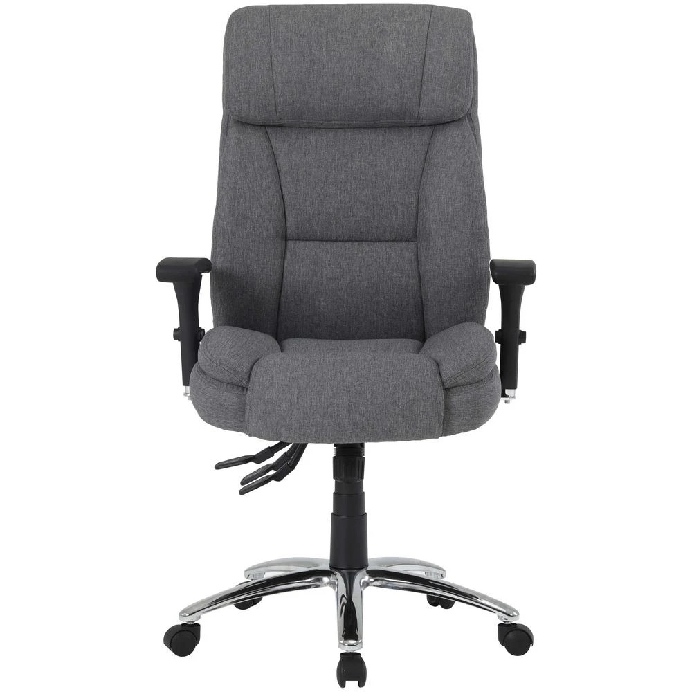 4 Washington Ergonomic Chair Grey Fabric, 4 of 10