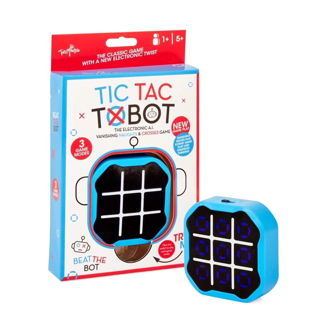 1 ToyMania Tic Tac Tobot Game, 1 of 3