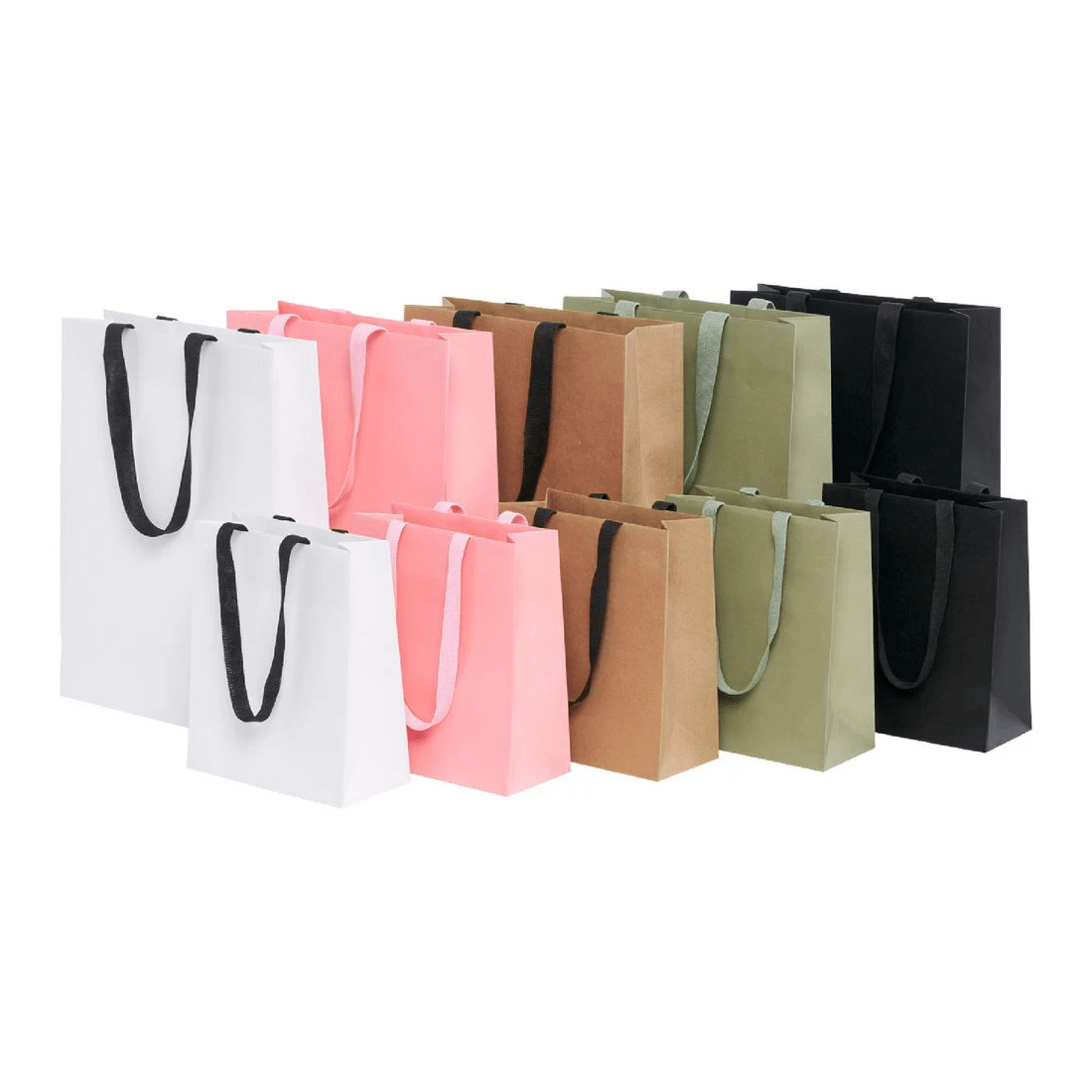 4 J.Burrows Premium Kraft Bags Medium Brown 72 Pack, 4 of 4