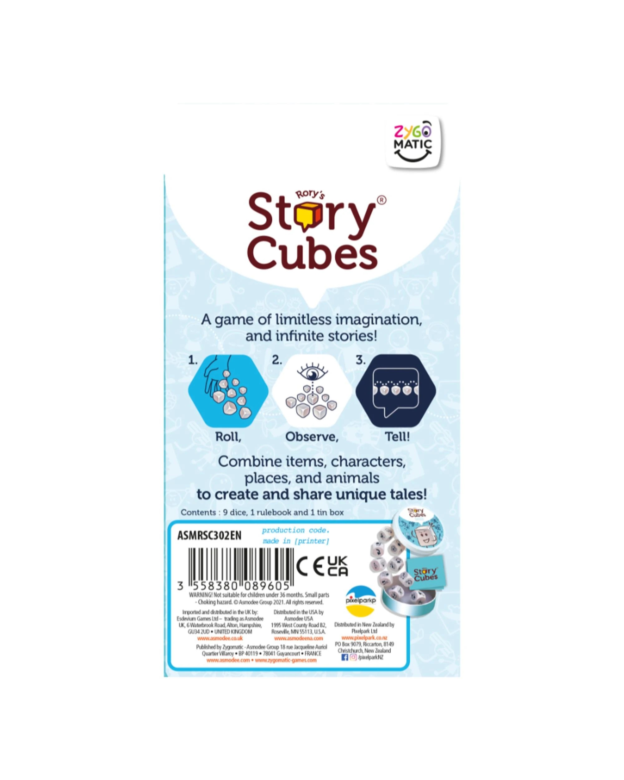 2 Rory's Story Cubes Action Blister Pack, 2 of 2