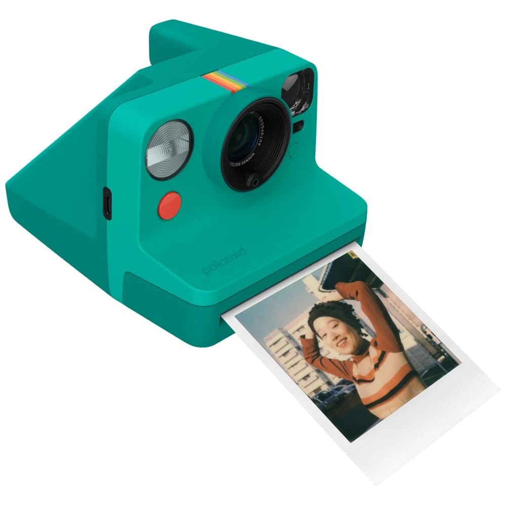 2 Polaroid Now Generation 3 Instant Camera Teal, 2 of 6