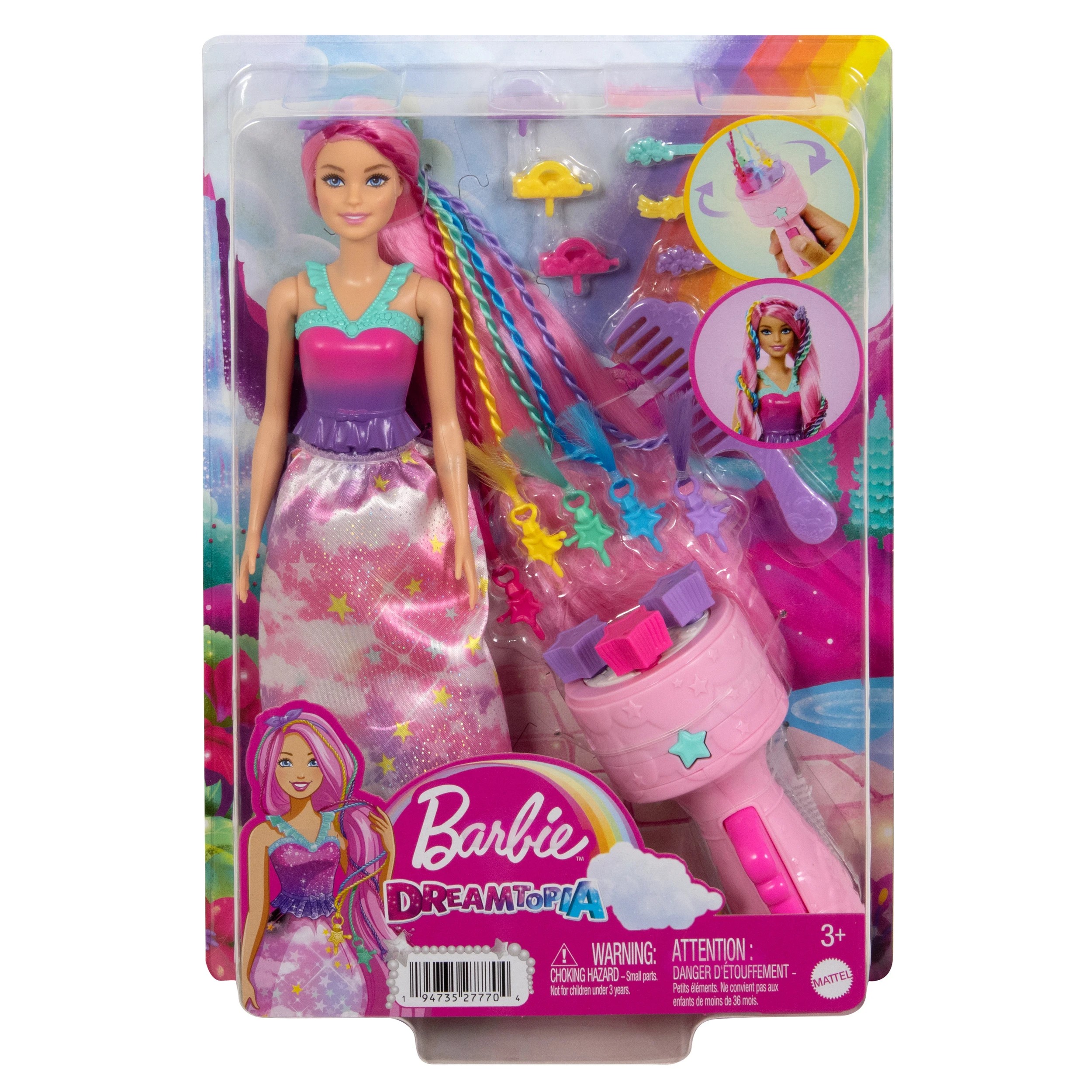 6 Barbie Dreamtopia Twist 'n Style Doll, 6 of 6