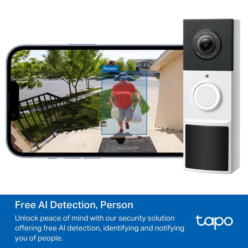5 TP Link Tapo Video Doorbell Camera D210, 5 of 8