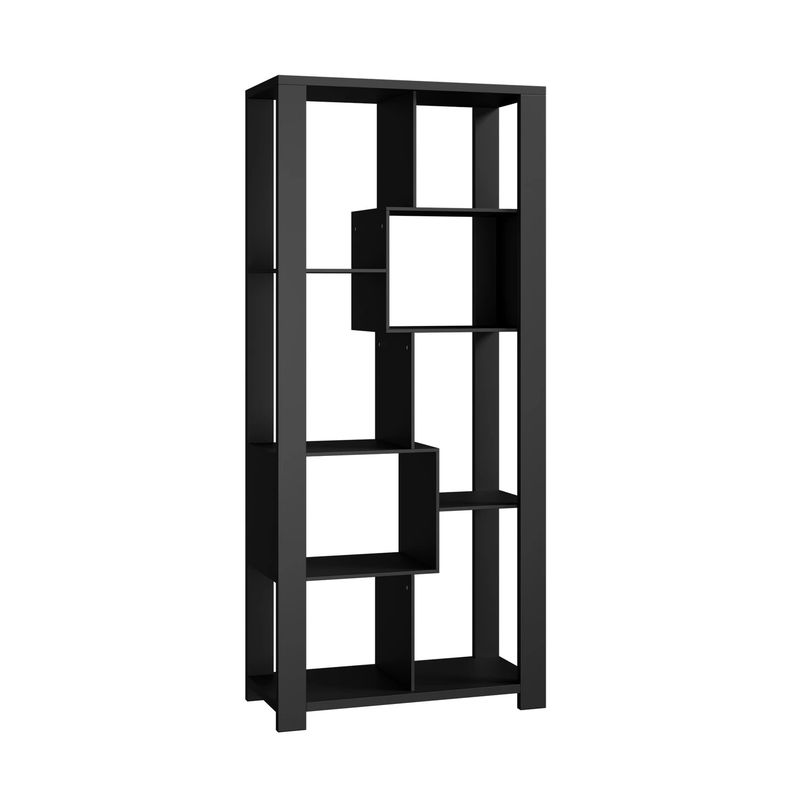 5 Oikiture Bookshelf Display Shelf Storage Cabinet Stand Organiser Bookcase
 - Black, 5 of 9