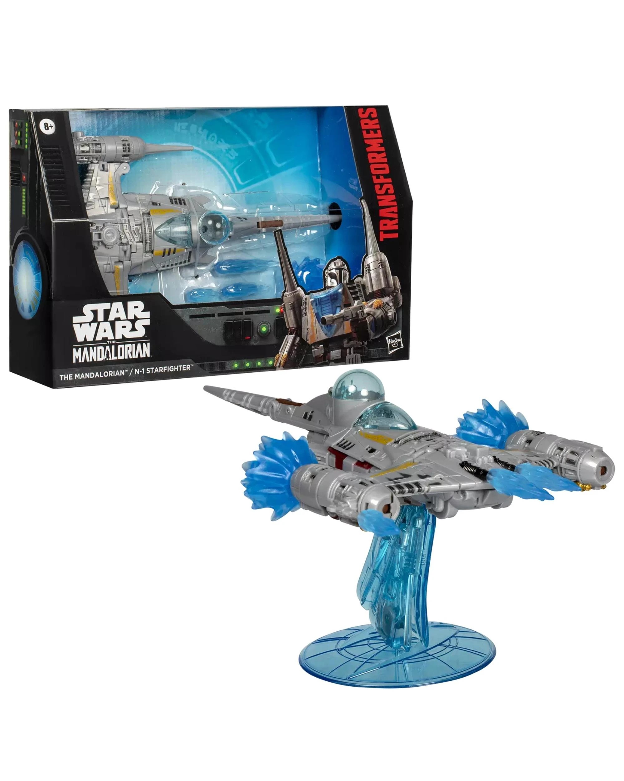 2 Transformers Collaborative STAR WARS: The Mandalorian N-1 Starfighter, 2 of 10