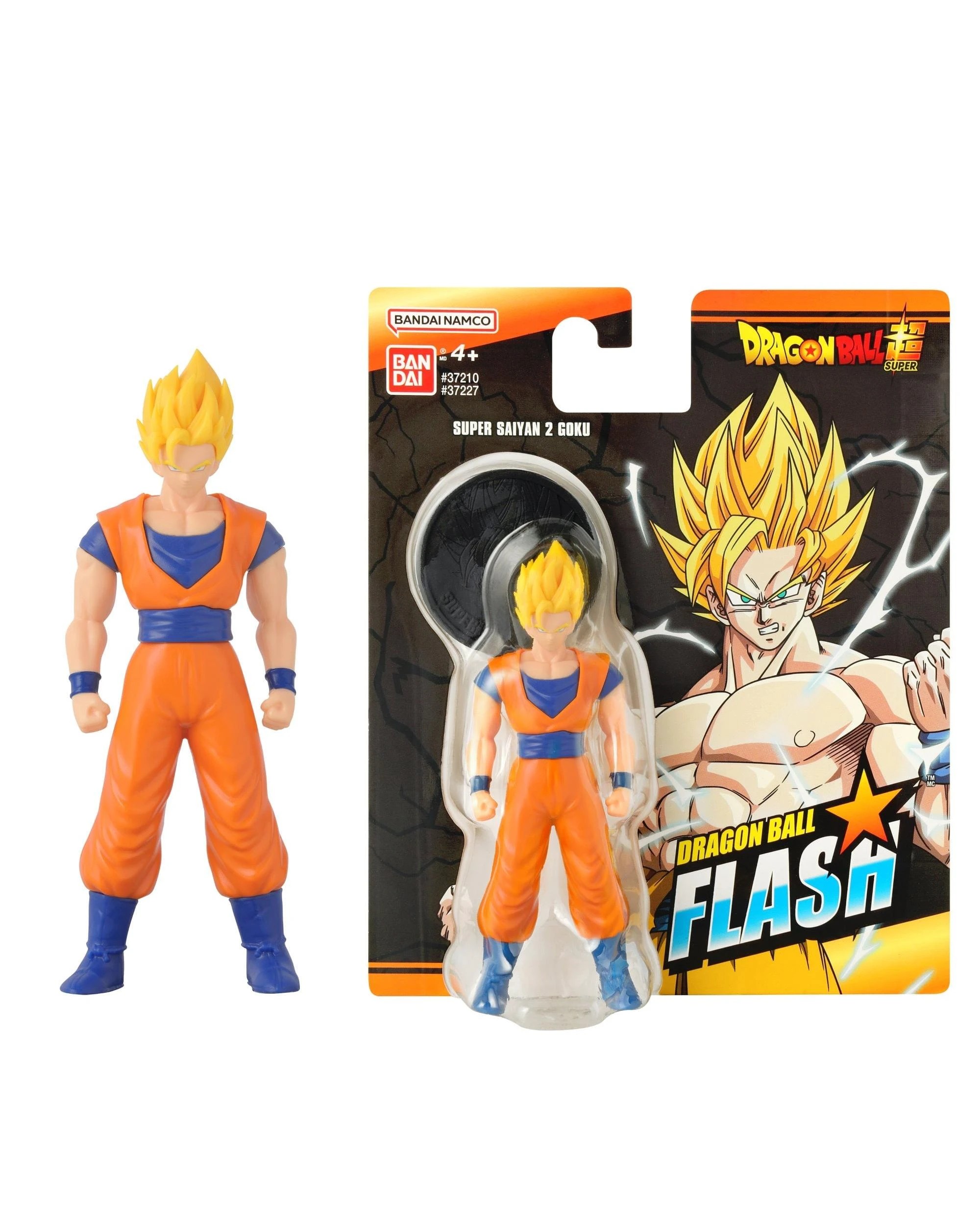 4 Dragon Ball Super Flash Series Super Saiyan 2 Goku Figure, 4 of 4