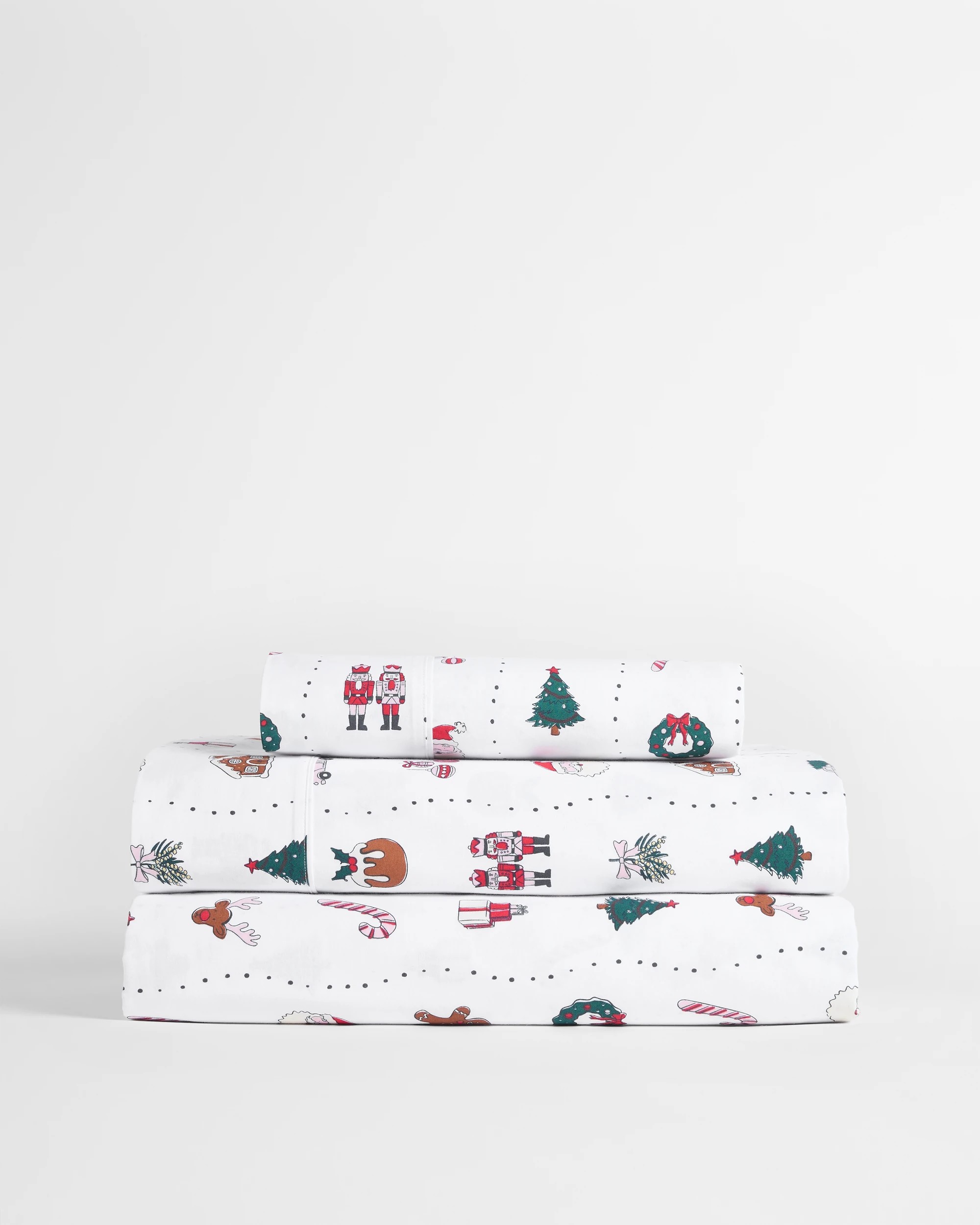 4 Target Christmas Sheet Set - Single Bed - White, 4 of 4