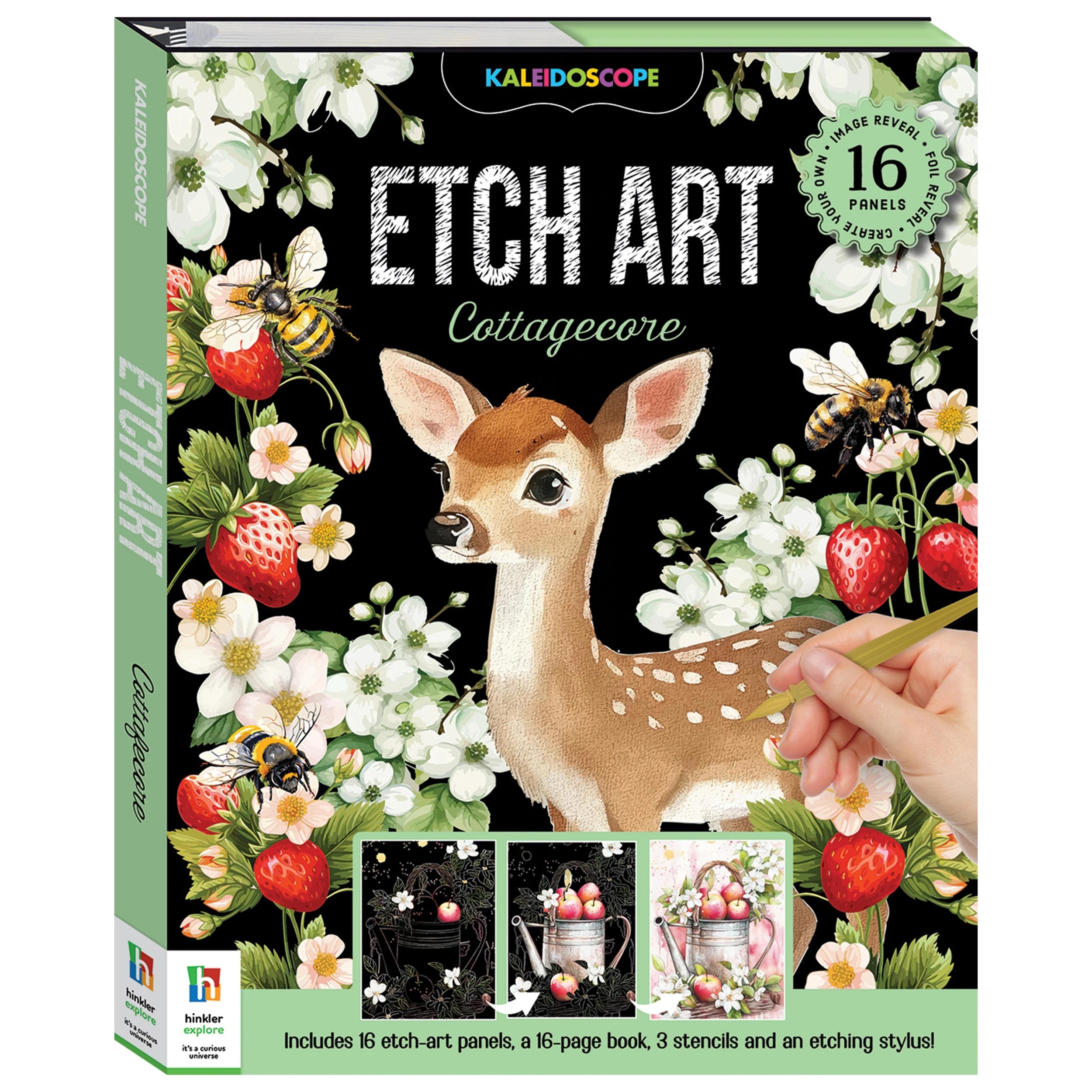 1 Kaleidoscope Etch Art: Cottagecore - Book, 1 of 7