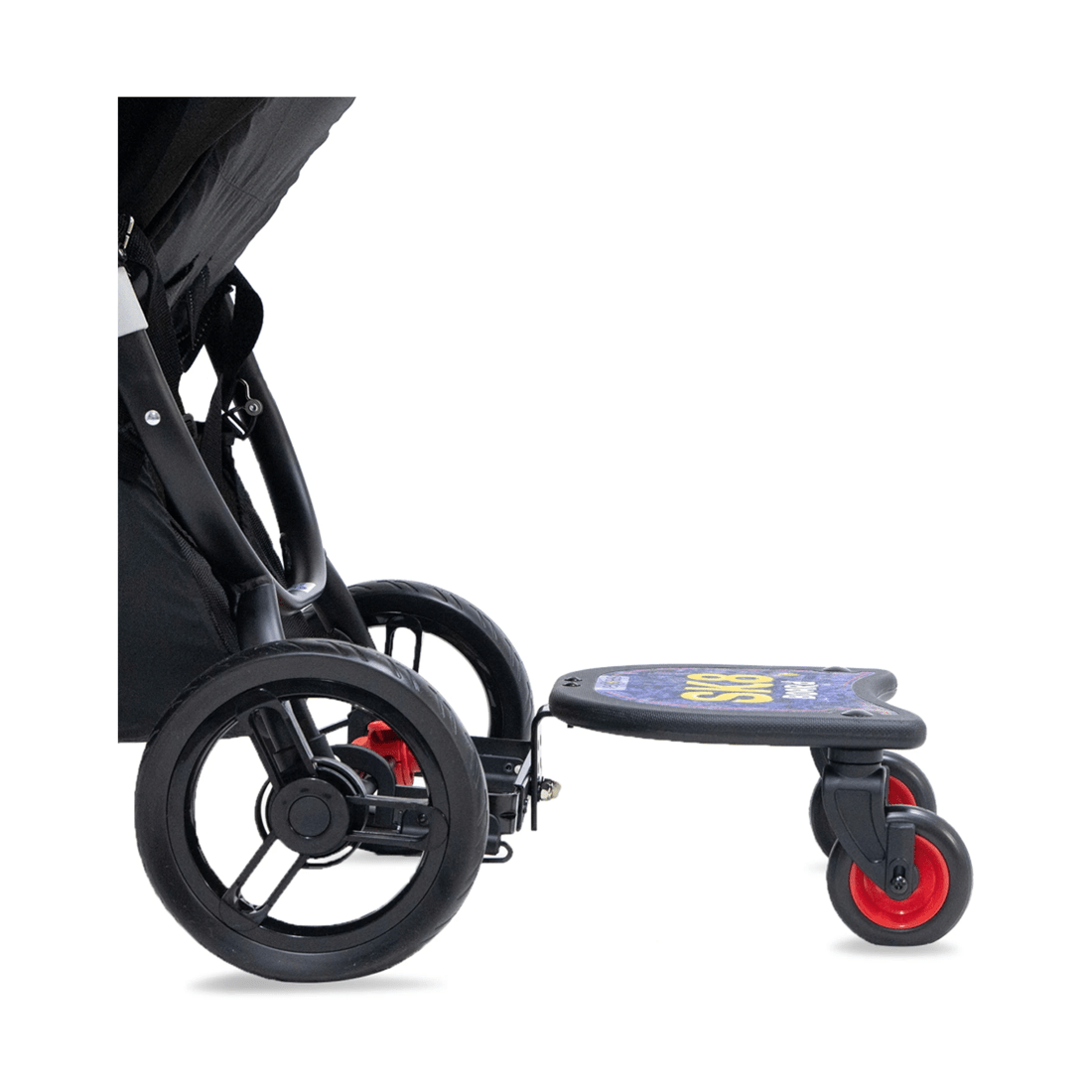 4 Vee Bee Sk8 Board Universal Stroller Ride-on Stand Toddler Accessory 15 Months Plus
 - Black, 4 of 7