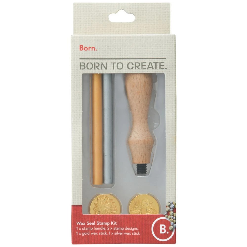 1 Born Wax Stamp Kit, 1 of 2