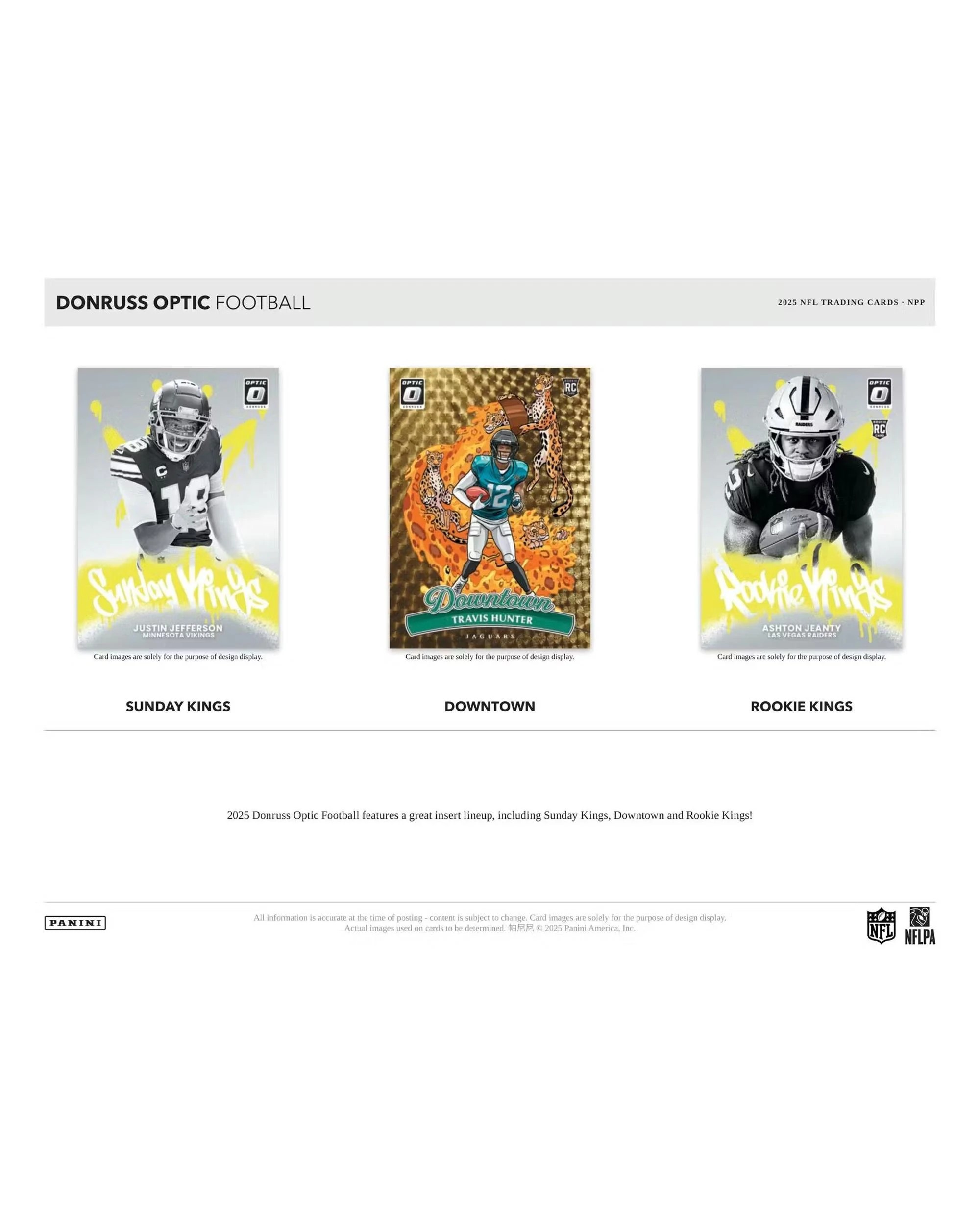 8 Panini 2025 NFL Donruss Optic Football Mega Box, 8 of 9
