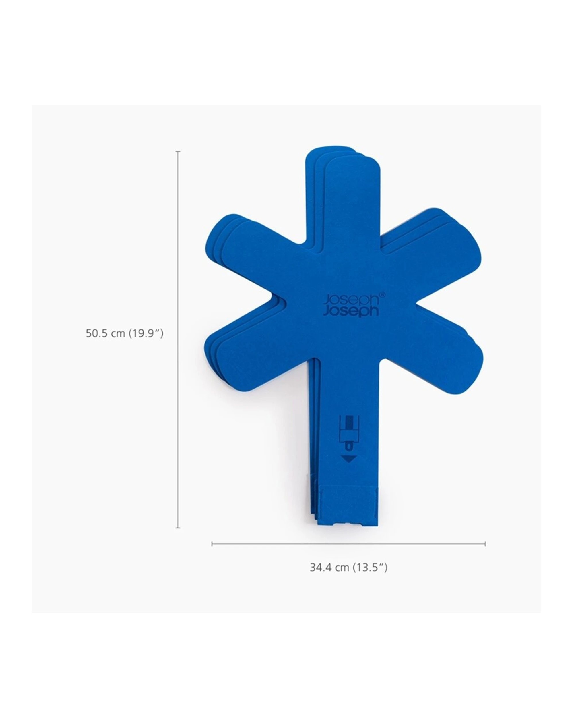 7 Joseph Joseph 3pc Space Flexible Felt Pan Protector Set Protects Pans - Blue, 7 of 7