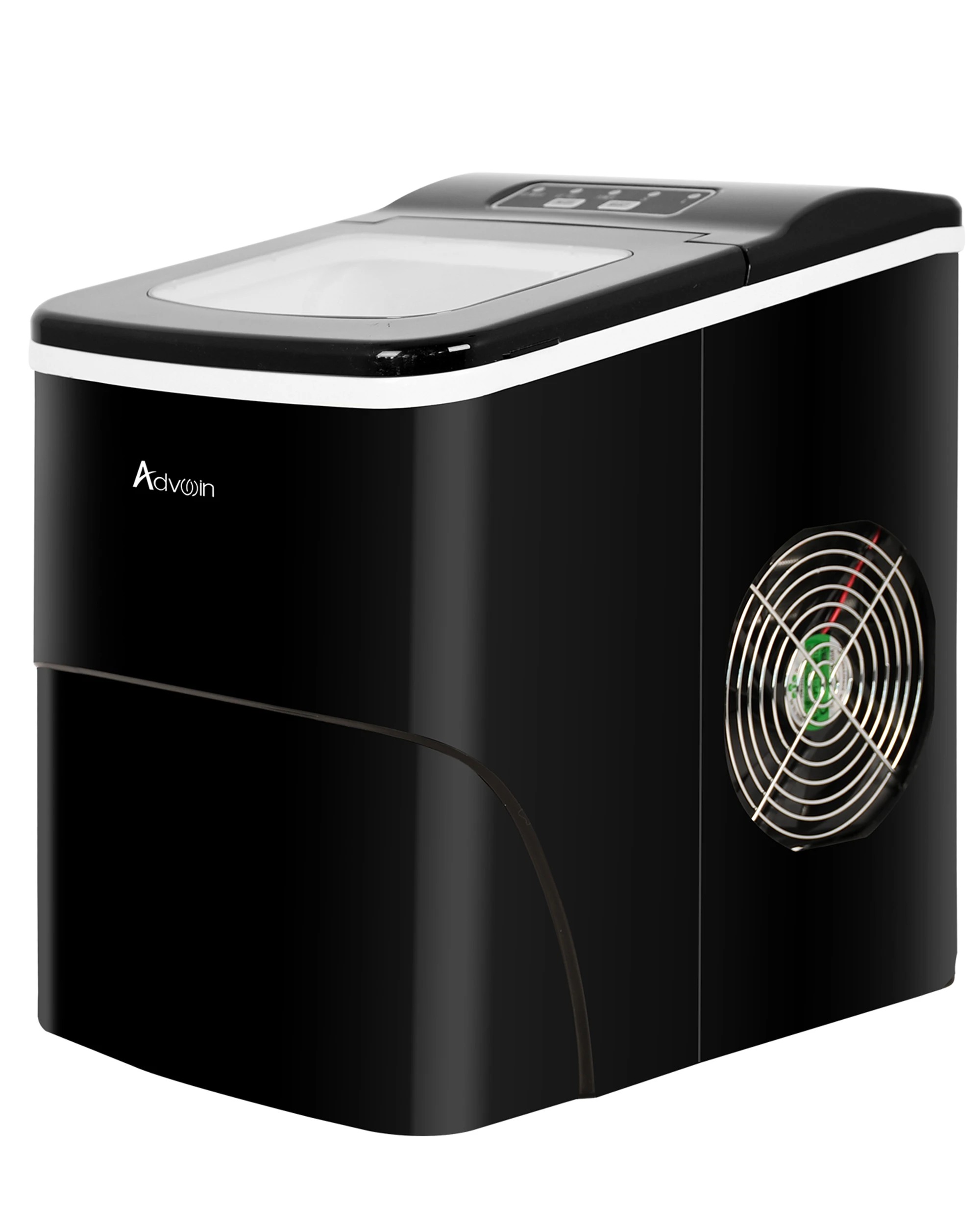 1 Advwin Portable Ice Maker Machine 12kg Black, 1 of 7