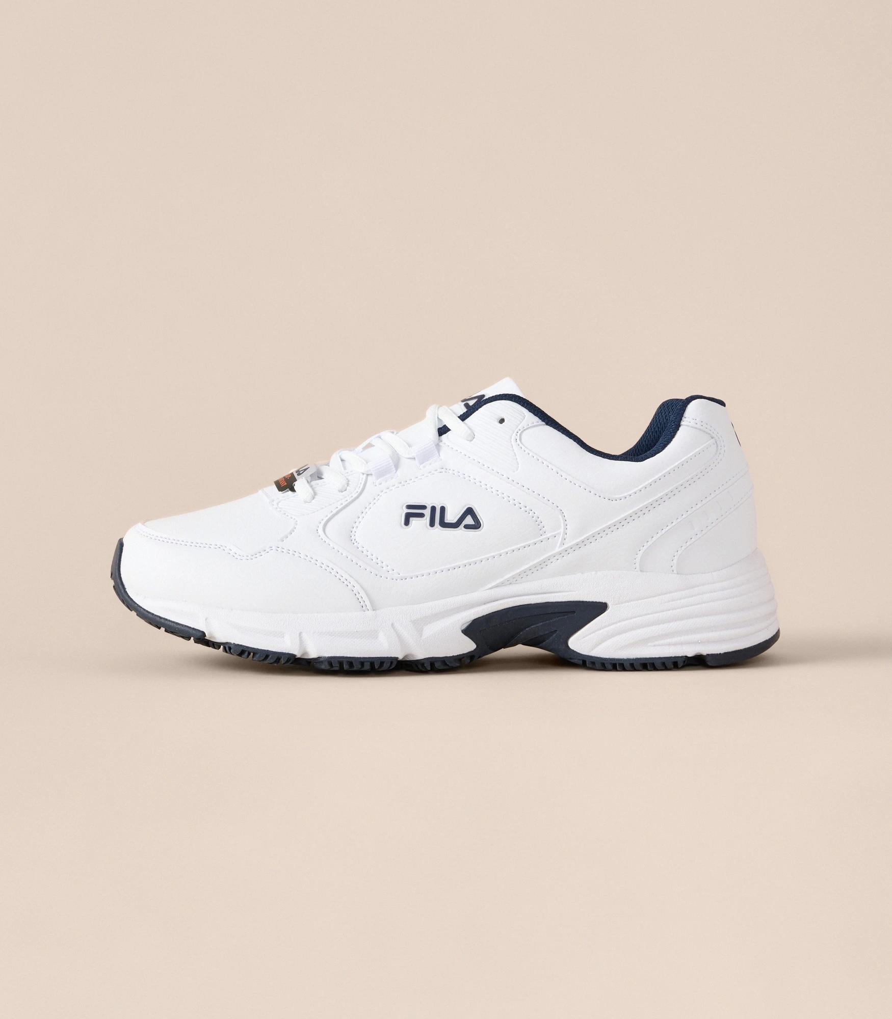 3 Fila Mens Sondrio Sneakers WHITE, 3 of 6
