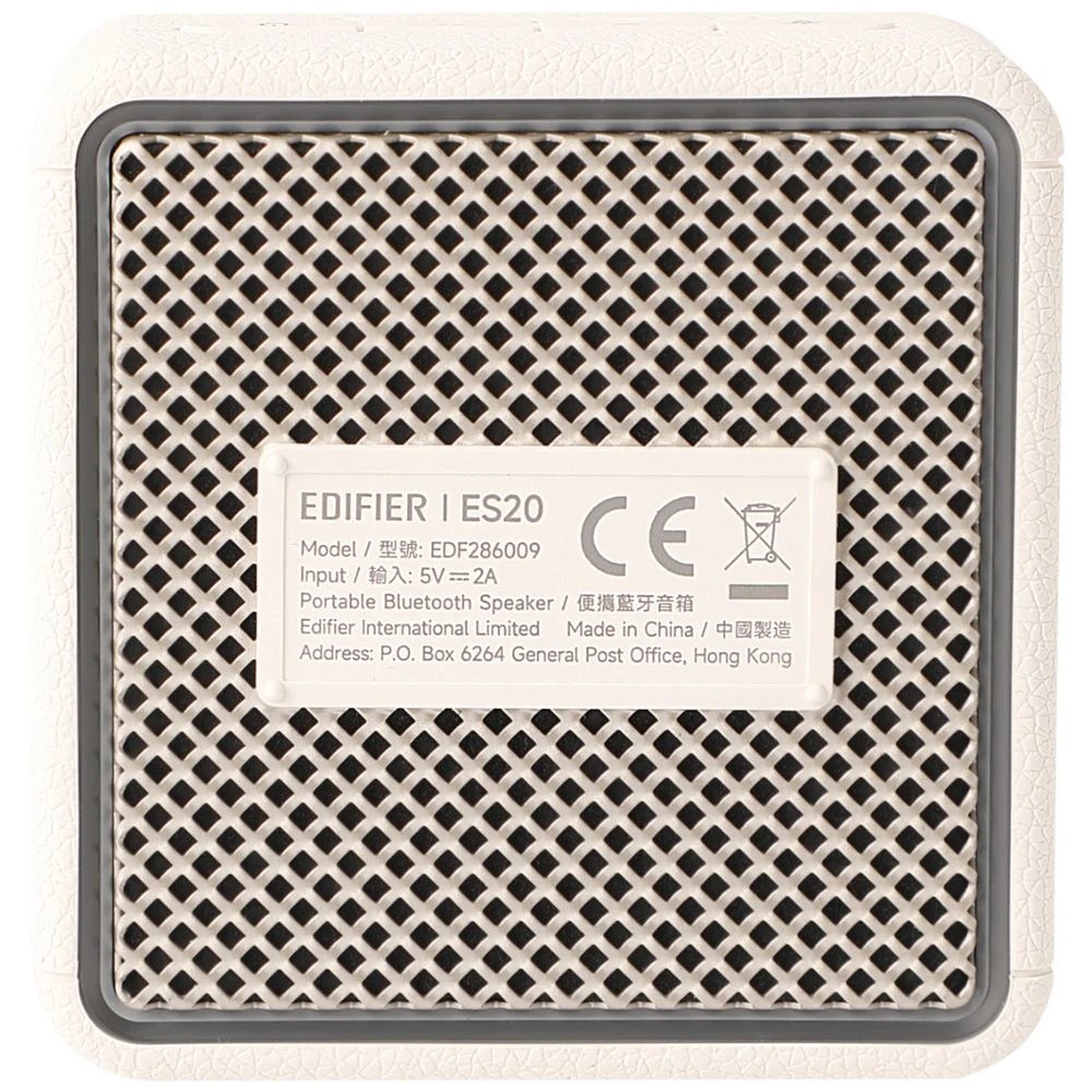 4 EDIFIER ES20 Portable Bluetooth Speaker White, 4 of 8