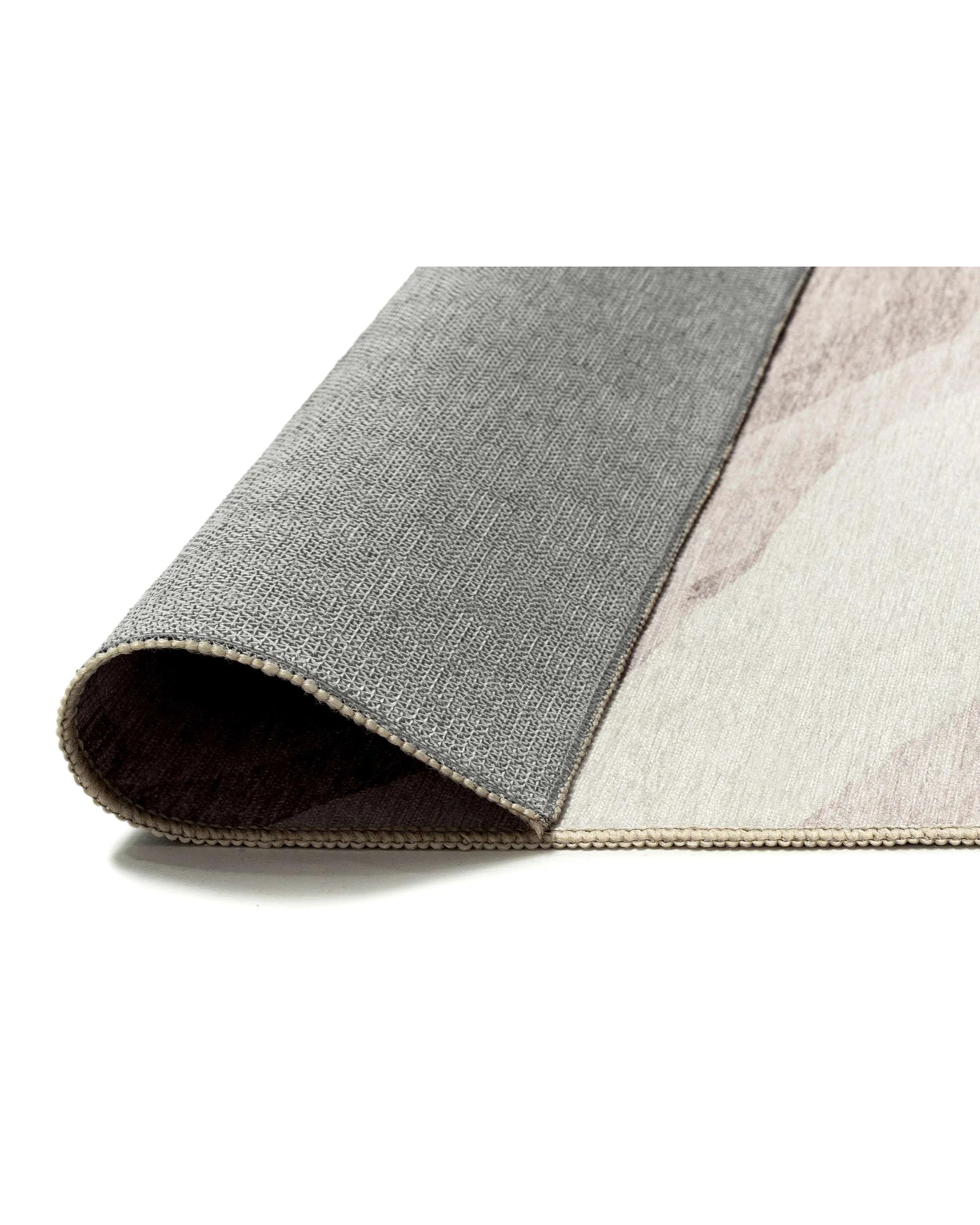 5 Loopsie Bainbridge Leaf Shadow Indoor Outdoor Washable Rug-290cm x 200cm - White, 5 of 8