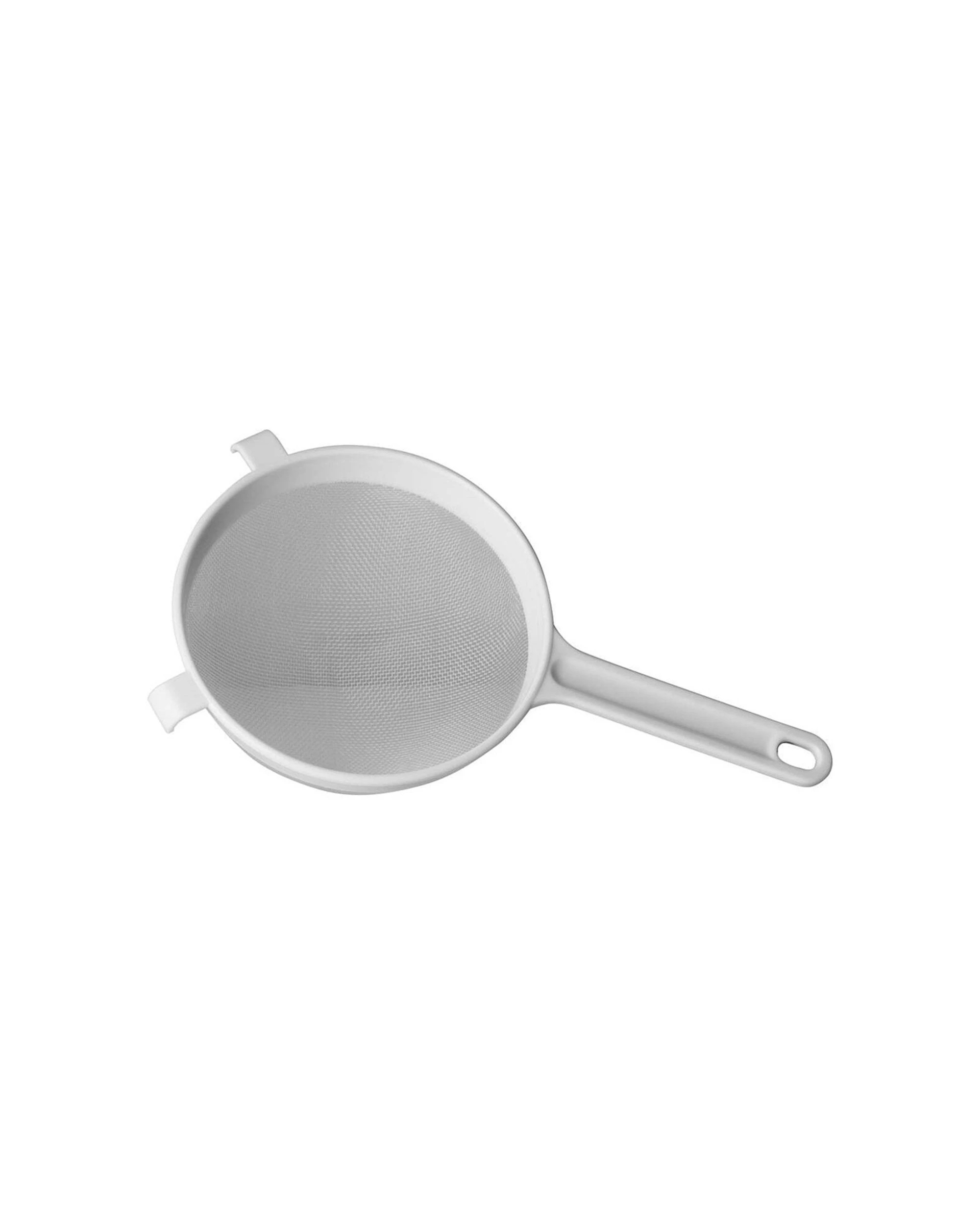 1 Avanti 10cm Plastic Mesh Strainer Cooking Utensil Ergonomic Handle Utensil - White, 1 of 1