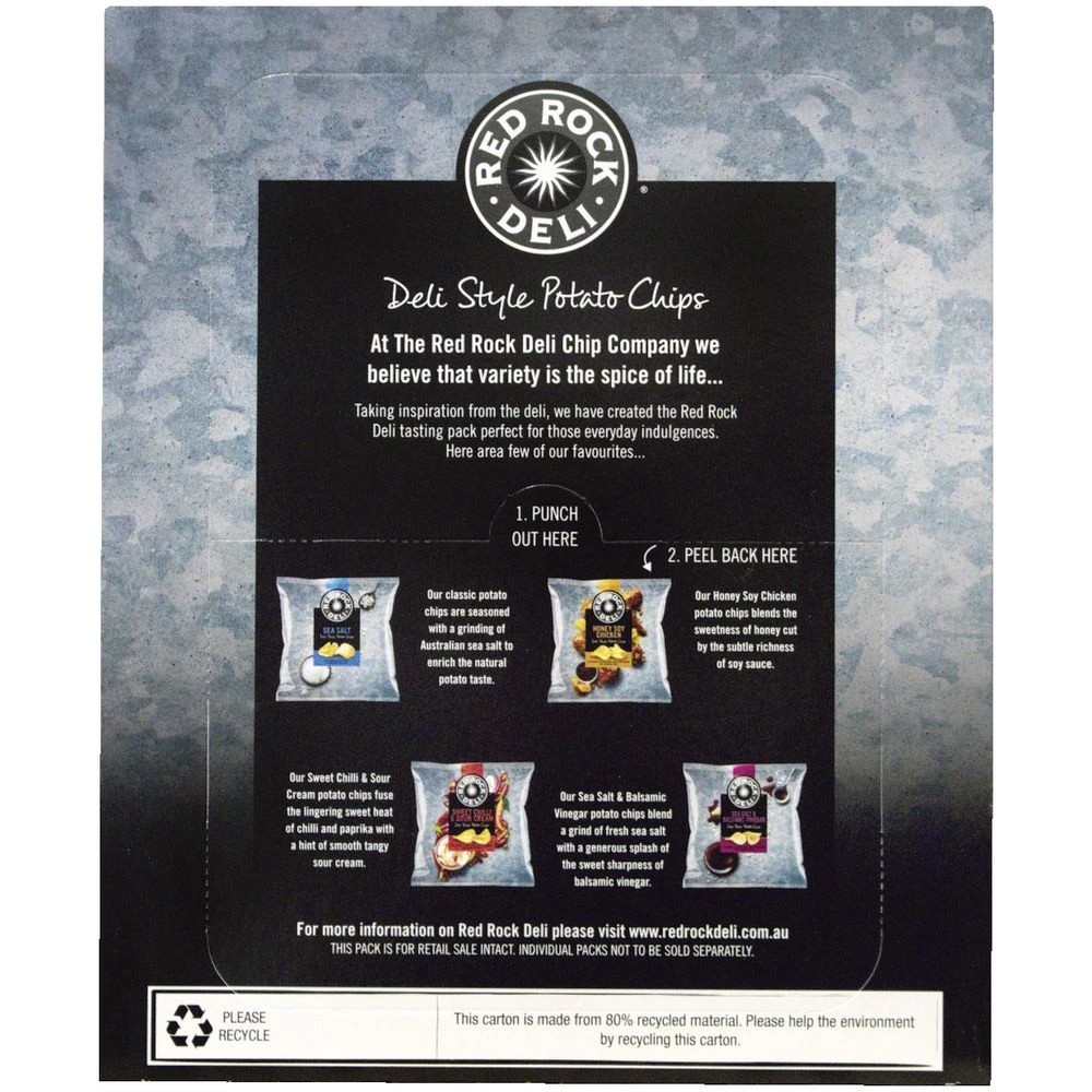 3 Red Rock Deli Chips Variety 280g 10 Pack, 3 of 8