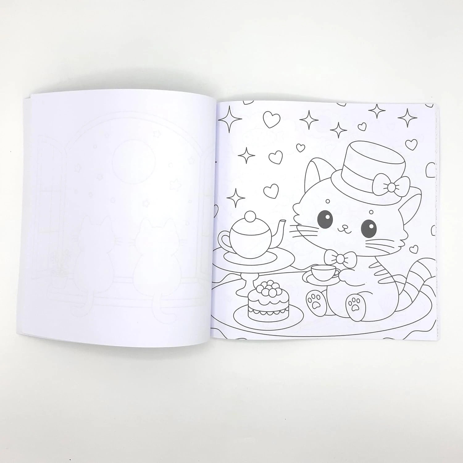2 The Super-Cute Cosy Cat Colouring Book by Fifi Snugglepuff, 2 of 2