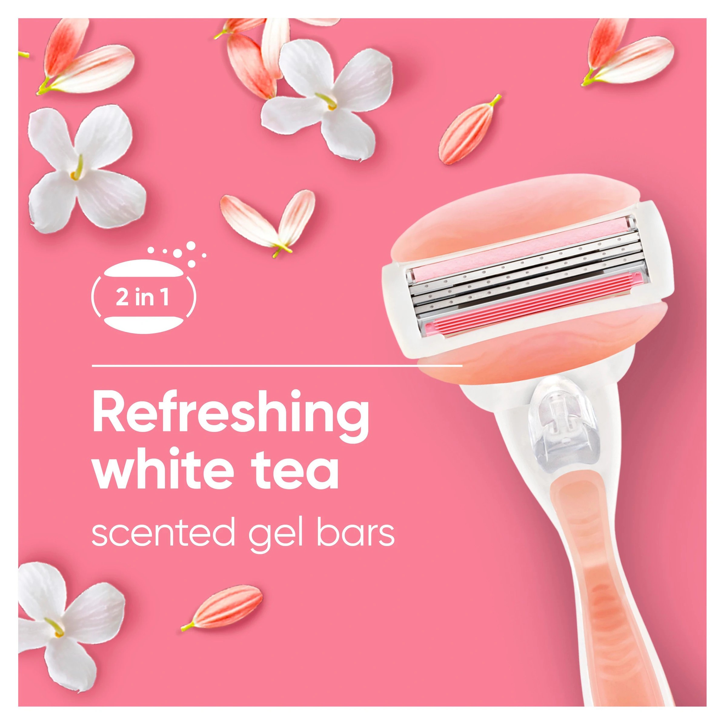 4 Gillette Venus ComfortGlide Razor - White Tea, 4 of 7