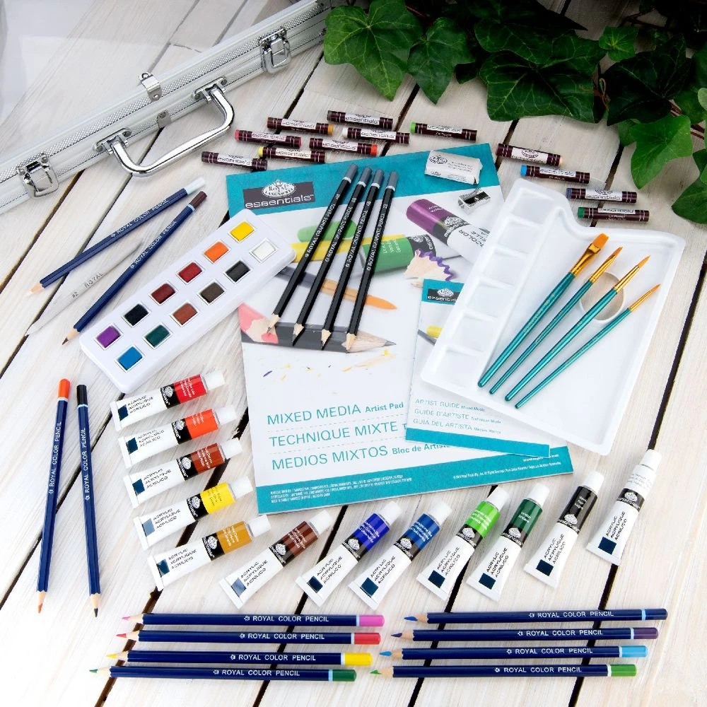 5 Royal & Langnickel Double-sided Mixed Art Set 63 Piece, 5 of 8