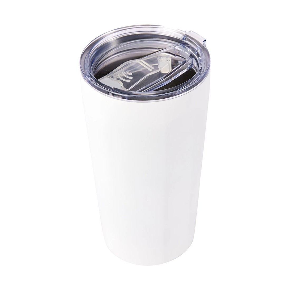 1 500ml White Stainless Steel Coffee Tumbler, 1 of 8