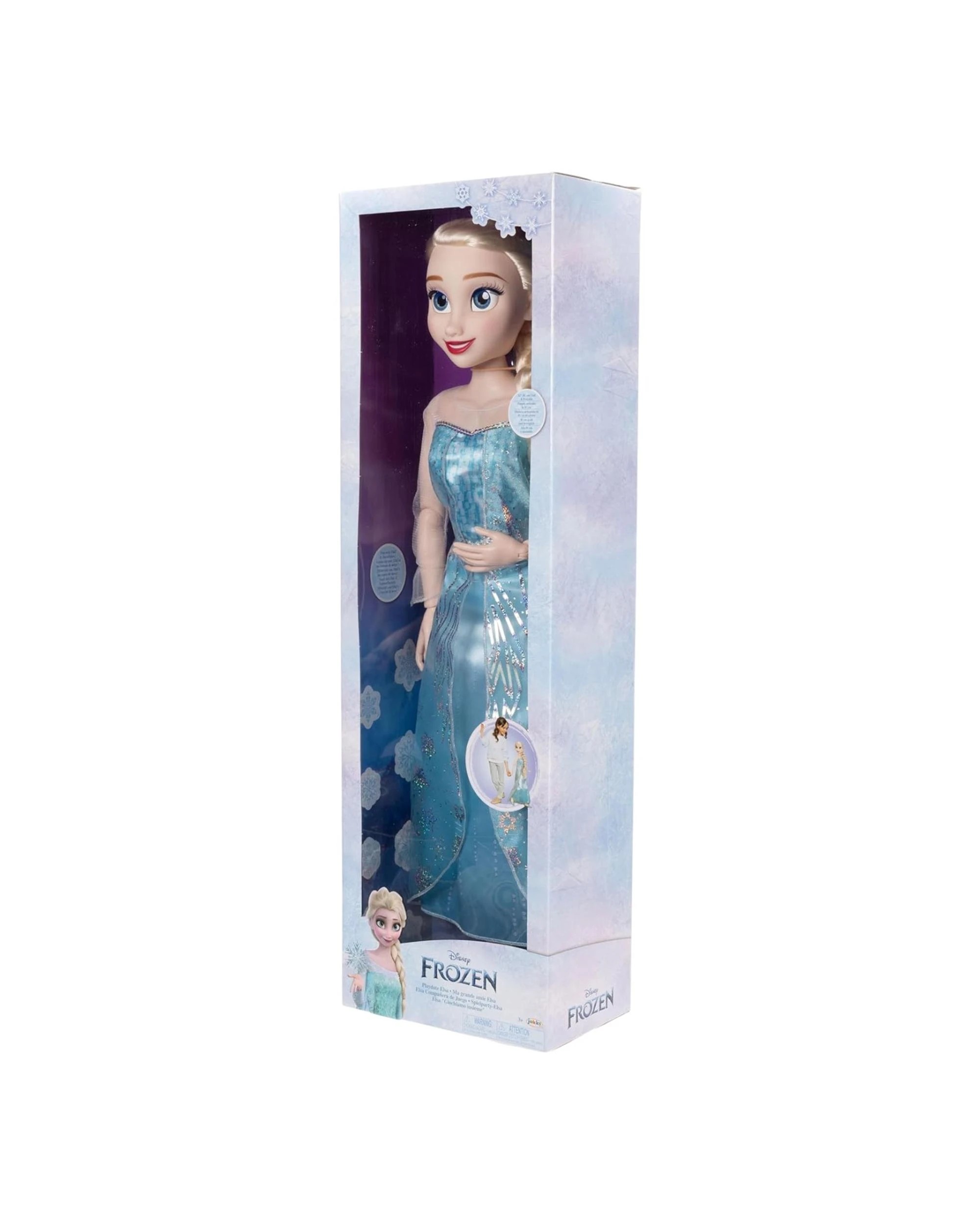 3 Disney Princess Playdate Elsa 32 inch Doll, 3 of 8