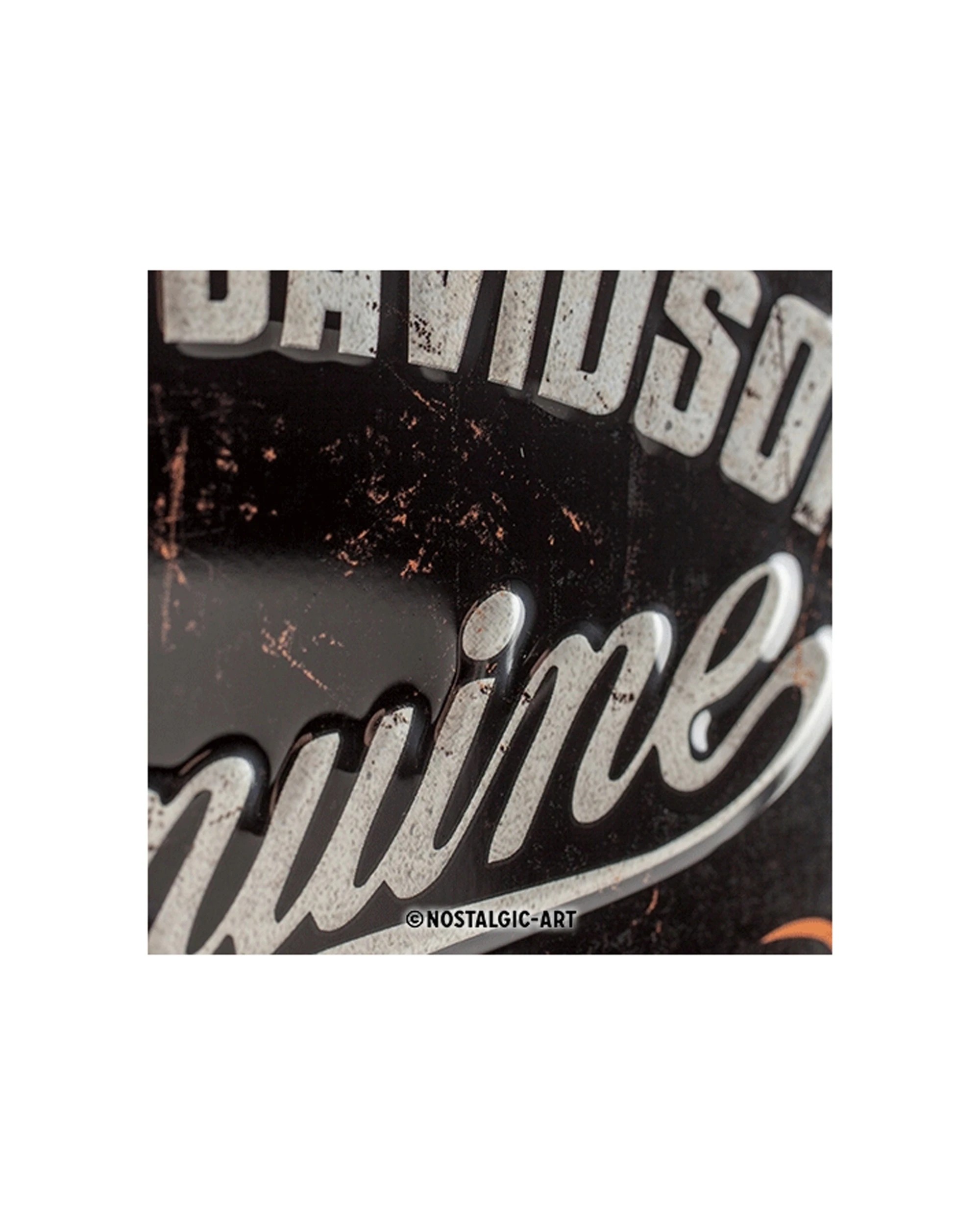 2 Nostalgic-Art Medium 20x30cm Metal Wall Art Sign Plaque - Harley Garage - Multi, 2 of 3