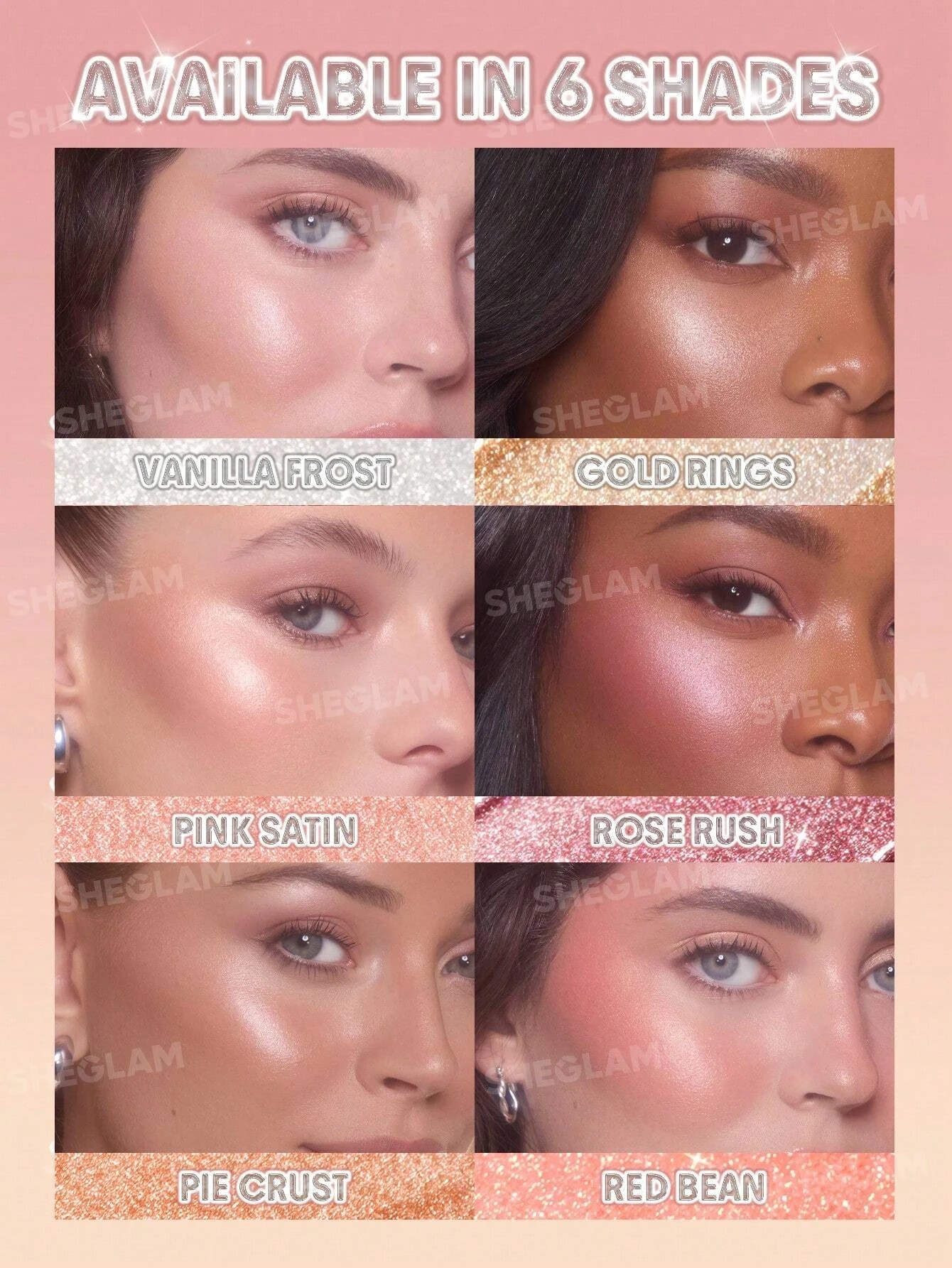 5 SHEGLAM Buttery Bling Highlighter Stick - Pink Satin, 5 of 7