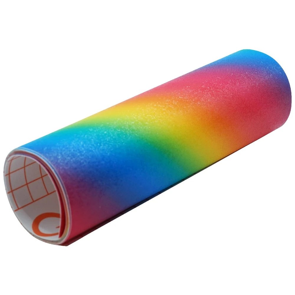 3 Qcut Specialty Vinyl Bright Rainbow, 3 of 3