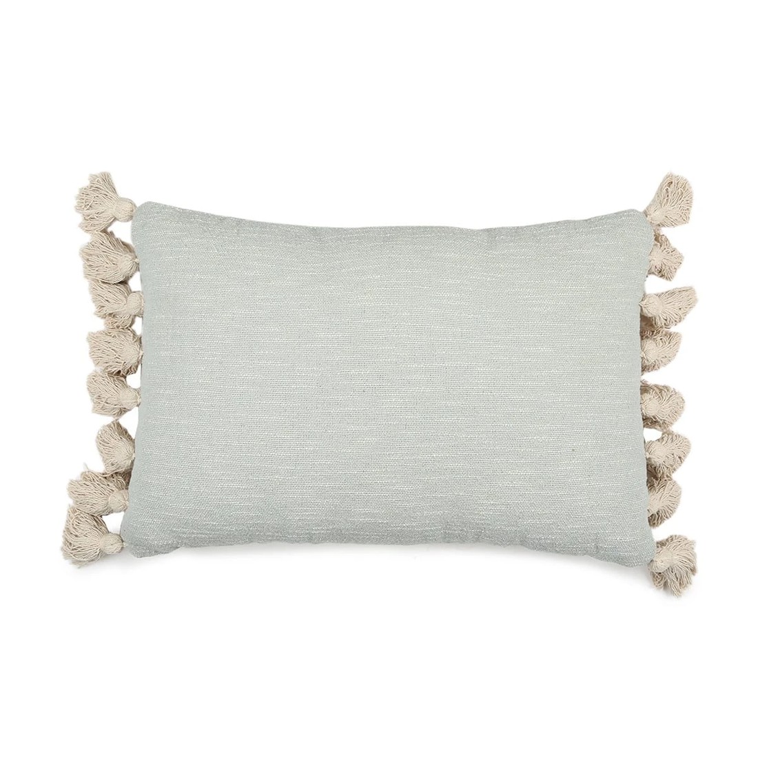 1 Marle Tassel Cushion - Sage, 1 of 5