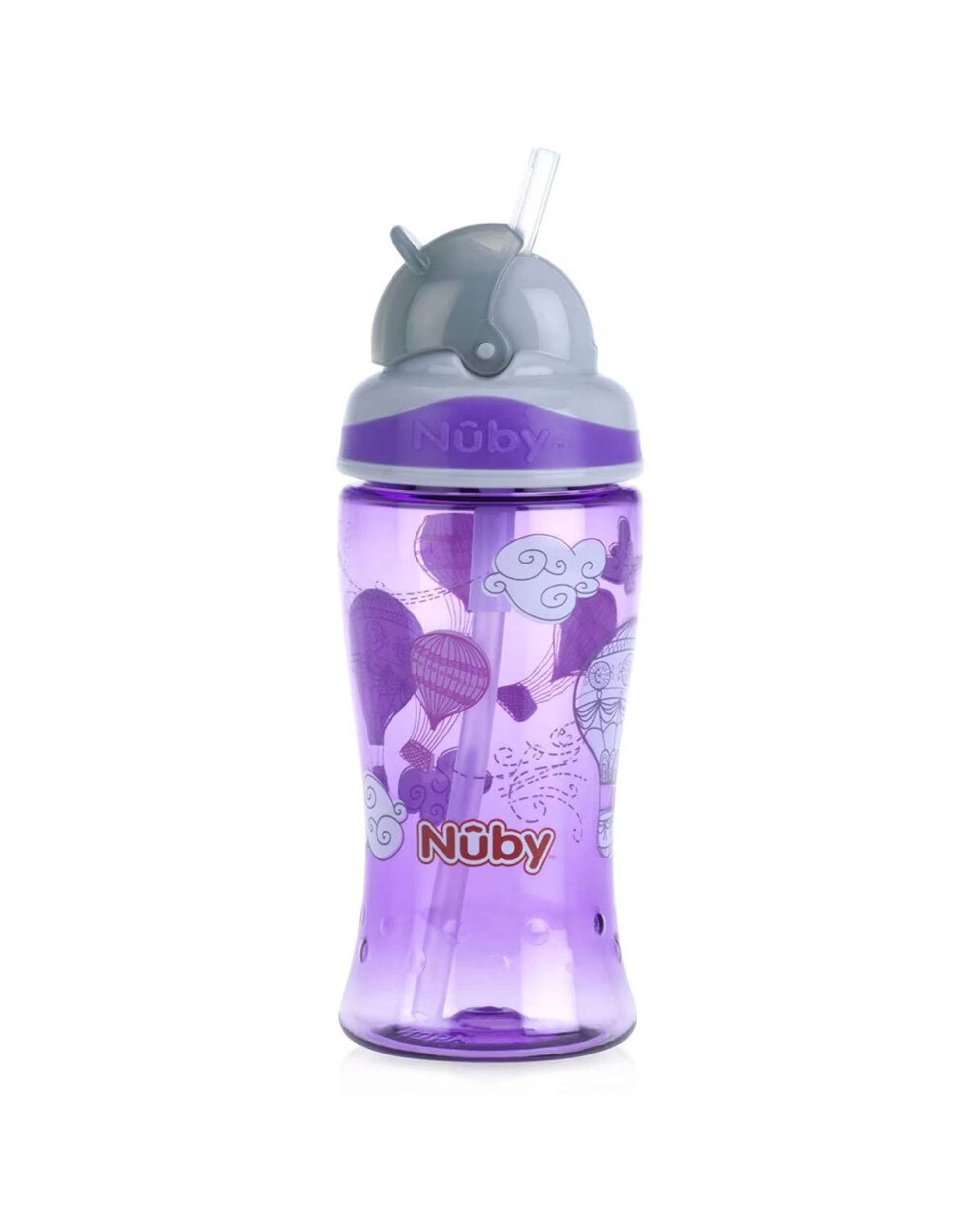 1 Nuby Tritan Boost Flip It Drinking Cup 360ml Suitable Baby Feeding - Multi, 1 of 4