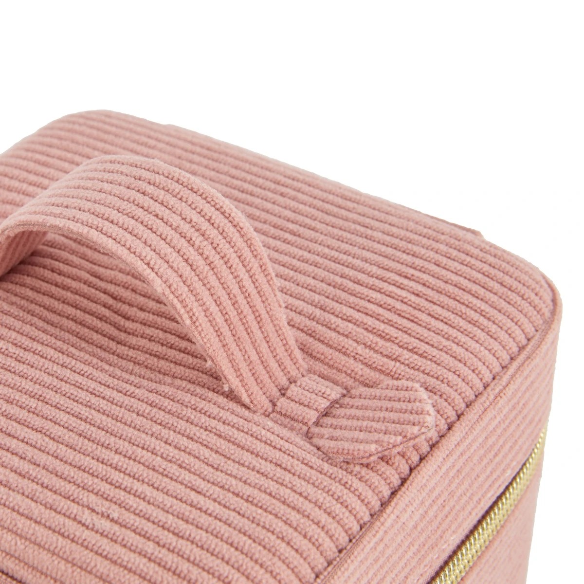 6 Pink Corduroy Square Jewellery Box, 6 of 9