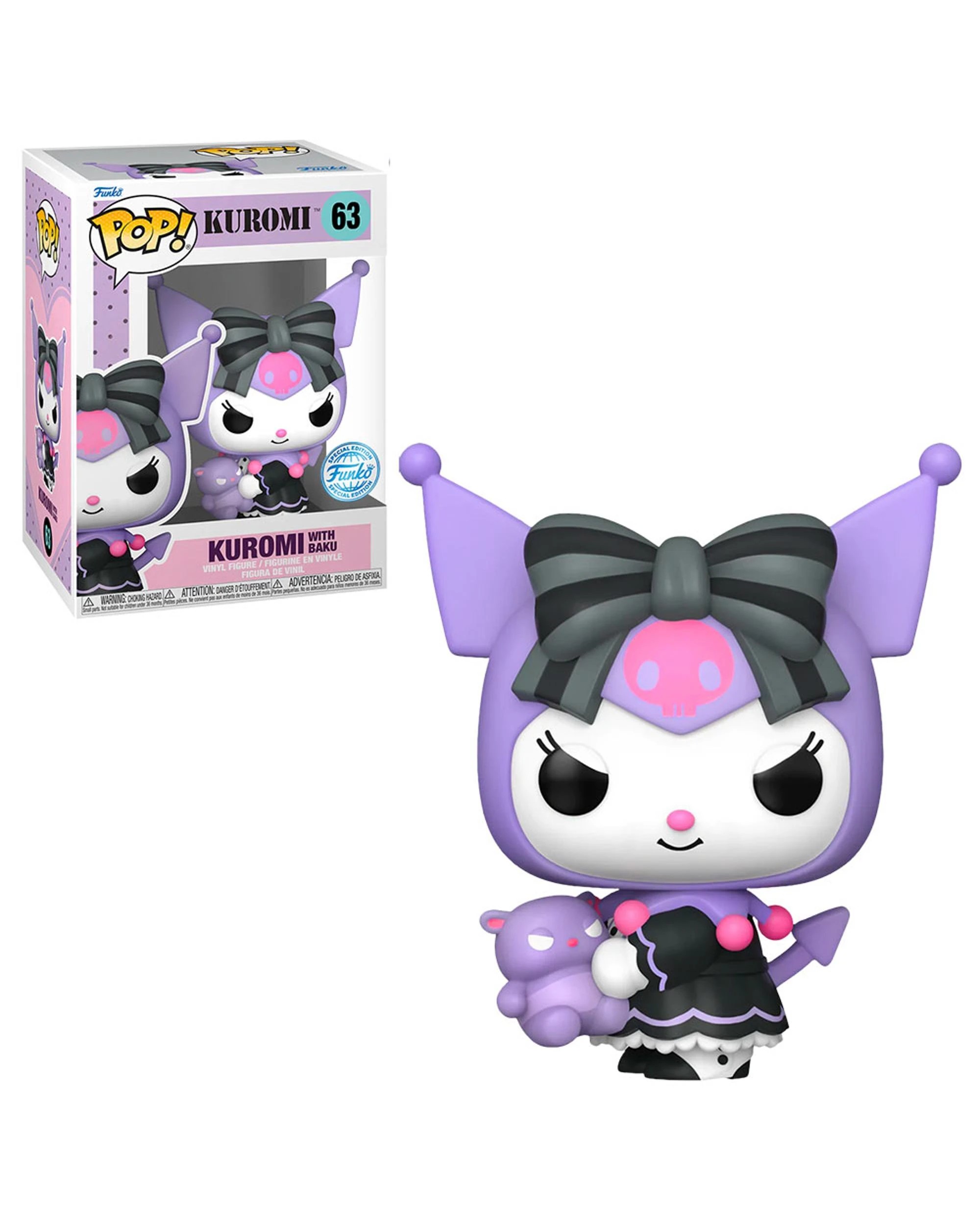 1 Sanrio Kuromi With Baku Funko POP! Vinyl, 1 of 1