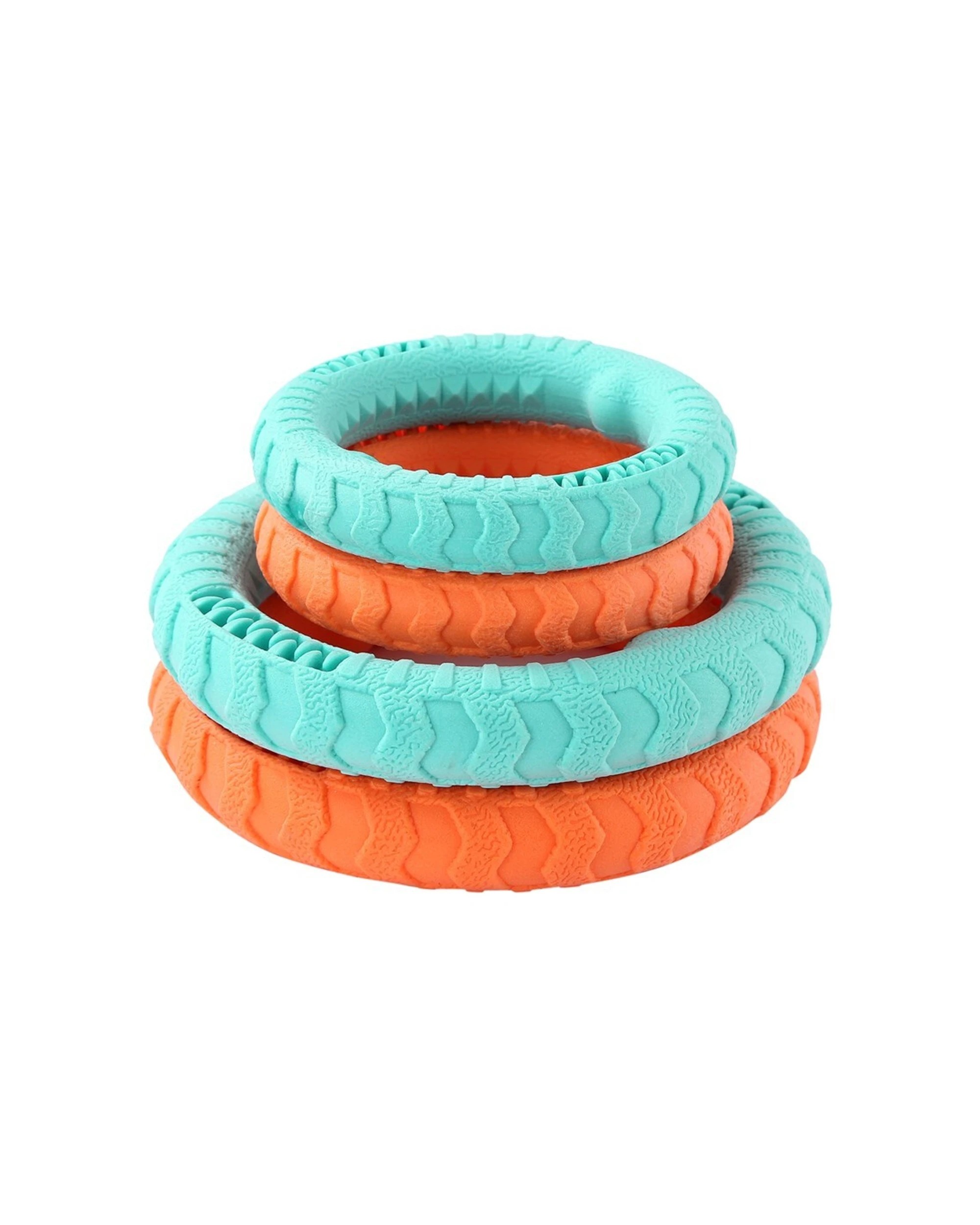 4 Paws And Claws 24cm Orange Fetch N Play Tugger Ring Dog Toy Floating Treat Dispenser Ring Large Orange Lg
 - Orange, 4 of 4